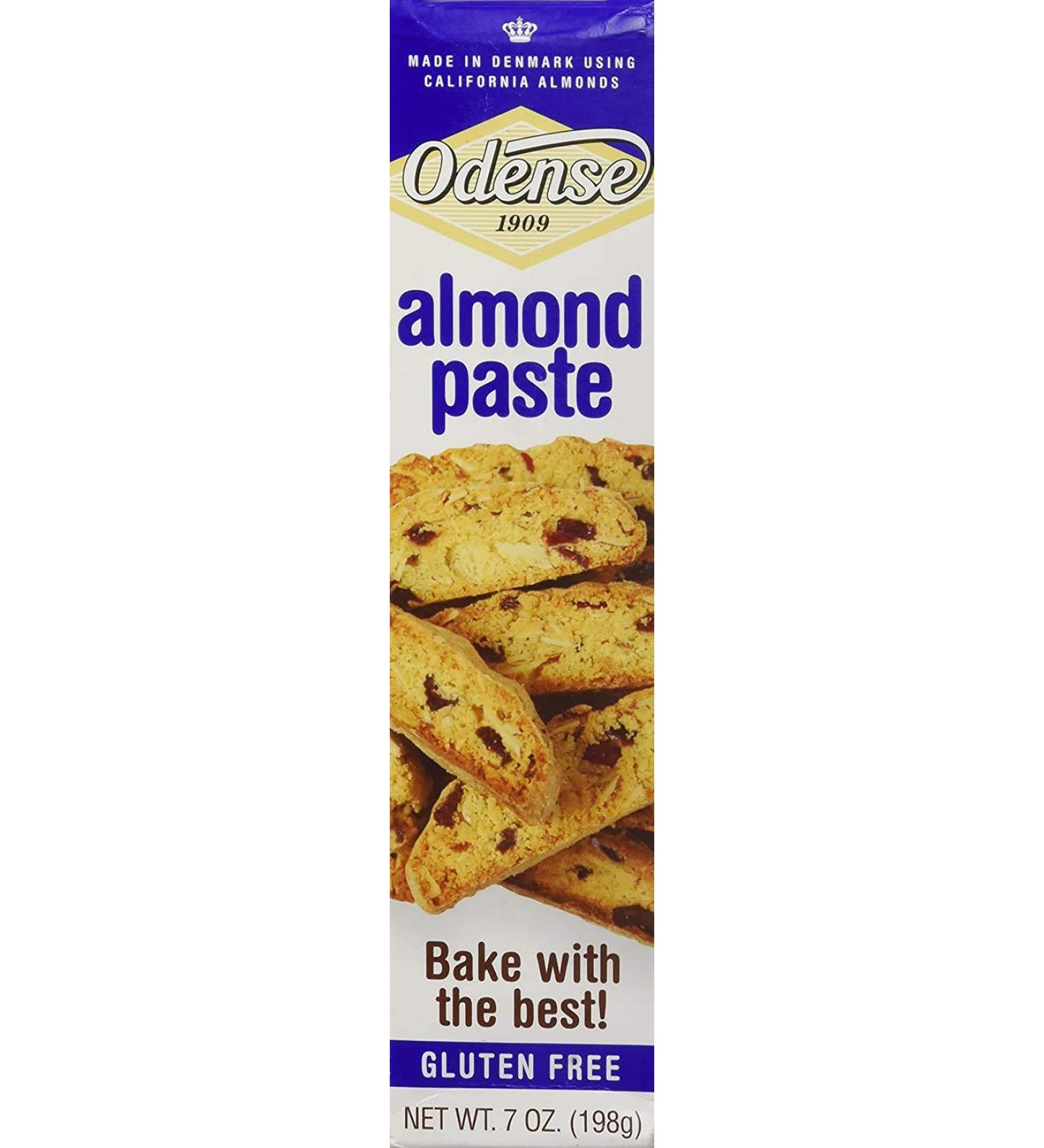 Odense Almond Paste 7oz Tube - Premium Quality Marzipan for Baking and Cooking - Buy Online on GoSupps.com