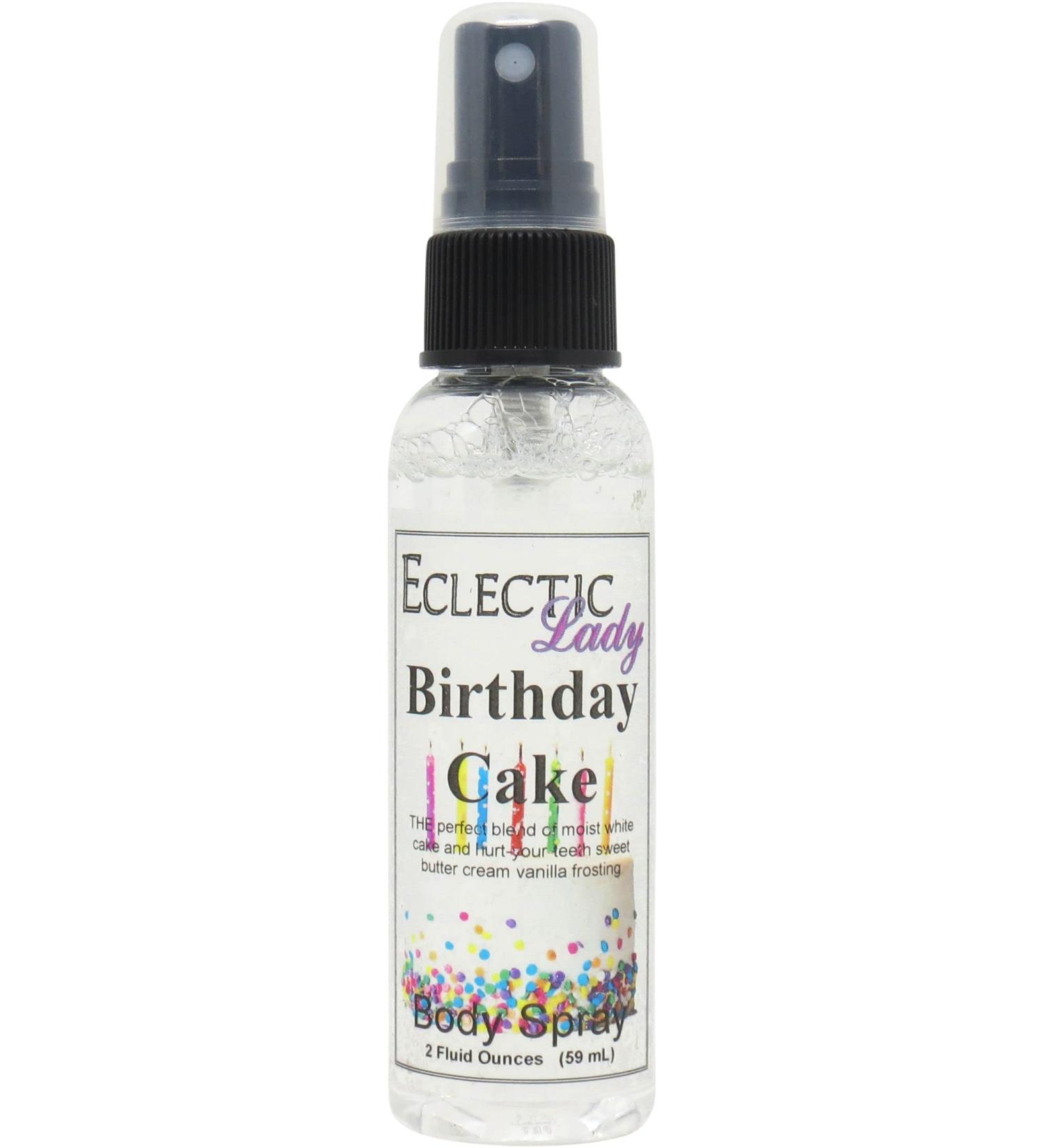 Birthday Cake Body Spray 2 ounces Body Mist for Women with Clean Light & Gentle Fragrance Long Lasting Perfume with Comforting Scent for Men & Women Cologne with Soft Subtle Aroma For Daily Use Regular Strength 2 Fl Oz (Pack of 1) - Buy Online on GoSupps.com