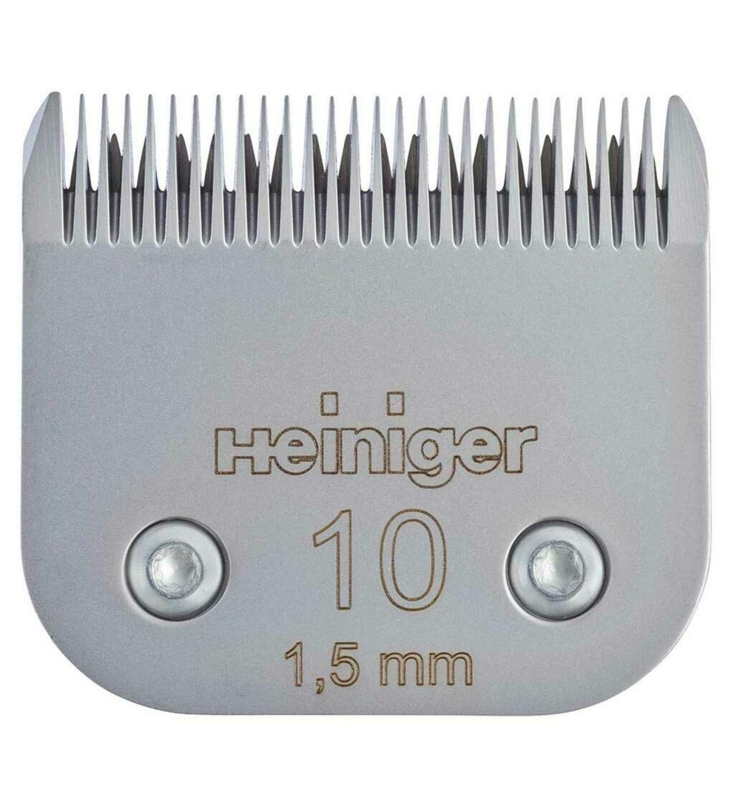 Eider Heiniger Sapphire Schaker head #10/1.5 mm for the dog shield - for dogs cats and small animals - to match Heiniger Saphir Andis Aesculap FAV5 Moser Oster choice