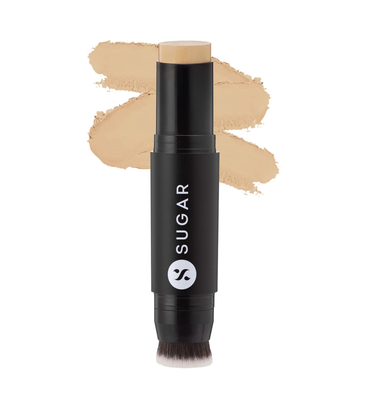 SUGAR Cosmetics Ace Of Face Foundation Stick - 25 Macchiato | Light Medium Olive Undertone | Buy Internationally - Buy Online on GoSupps.com