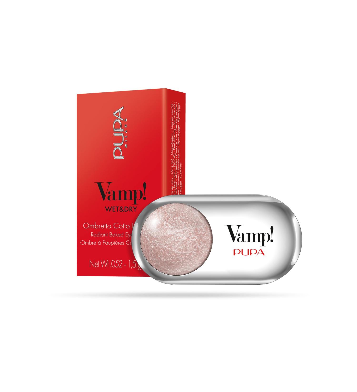  Pupa Pupa Milano - Vamp! Eyeshadow - 208 Ballerina Pink - Wet&Dry - Buy Online on GoSupps.com