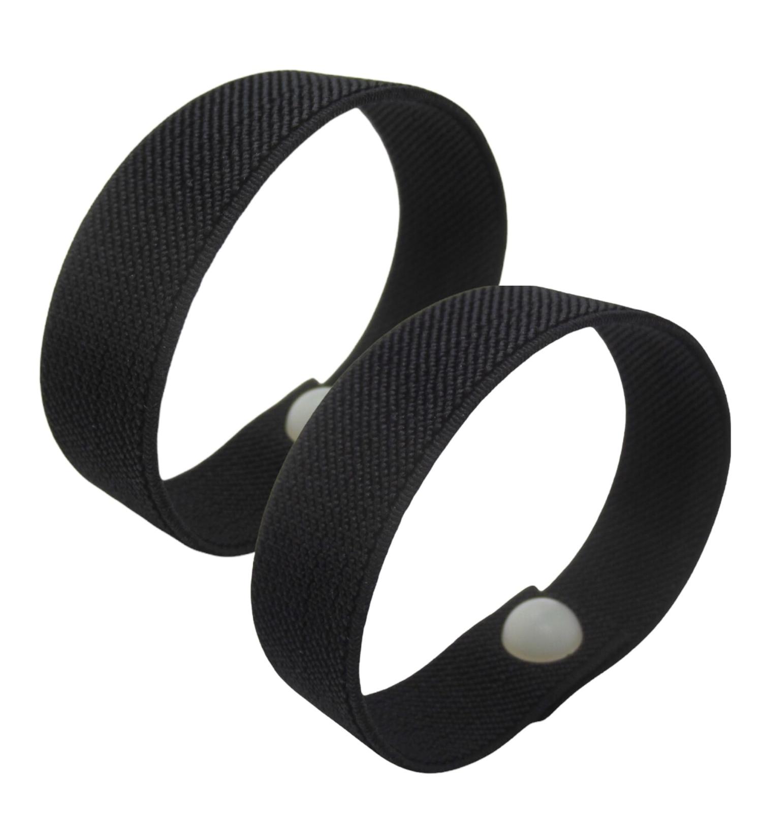 Waterproof Acupressure Bracelet for Motion Sickness - Elastic Tape for Nausea & Dizziness Relief | Black Size S (15.2 cm) - Buy Online on GoSupps.com