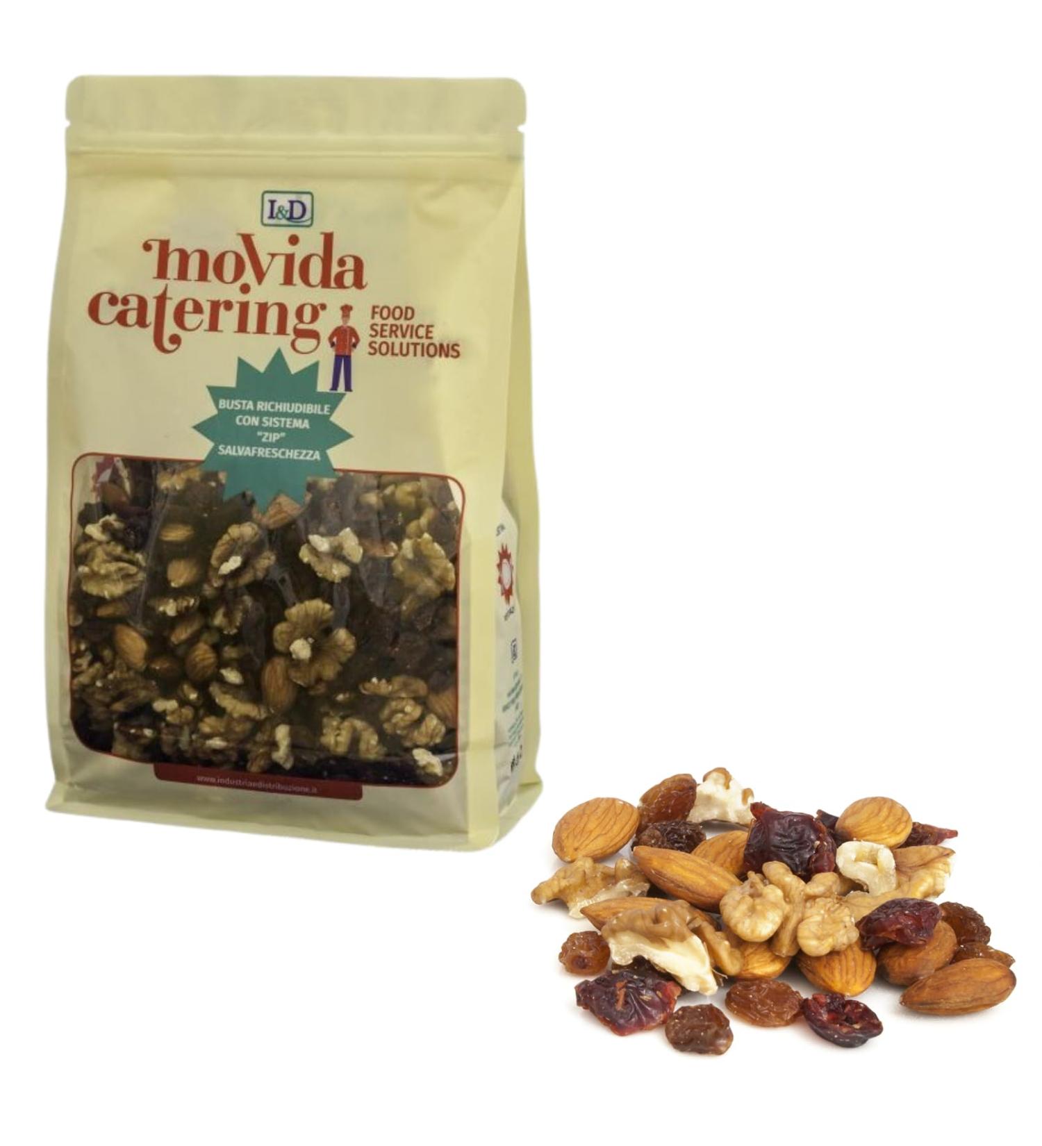 Mixte Breakfast Classique Fruits secs Movida Catering Enveloppe Zip 1000 g