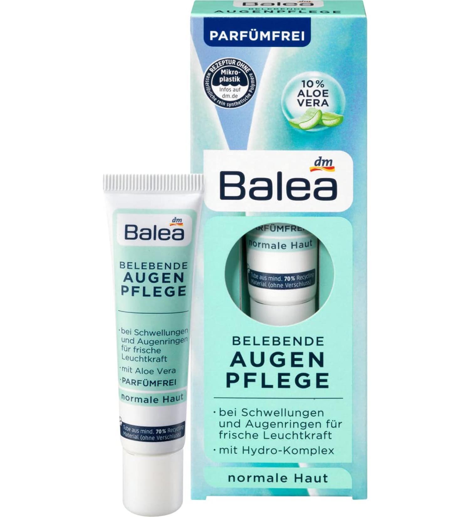 Revitalize Your Eyes: Invigorating Aloe Vera Eye Cream with Hydro Complex for Intense Moisture | 15 ml - Buy Online on GoSupps.com