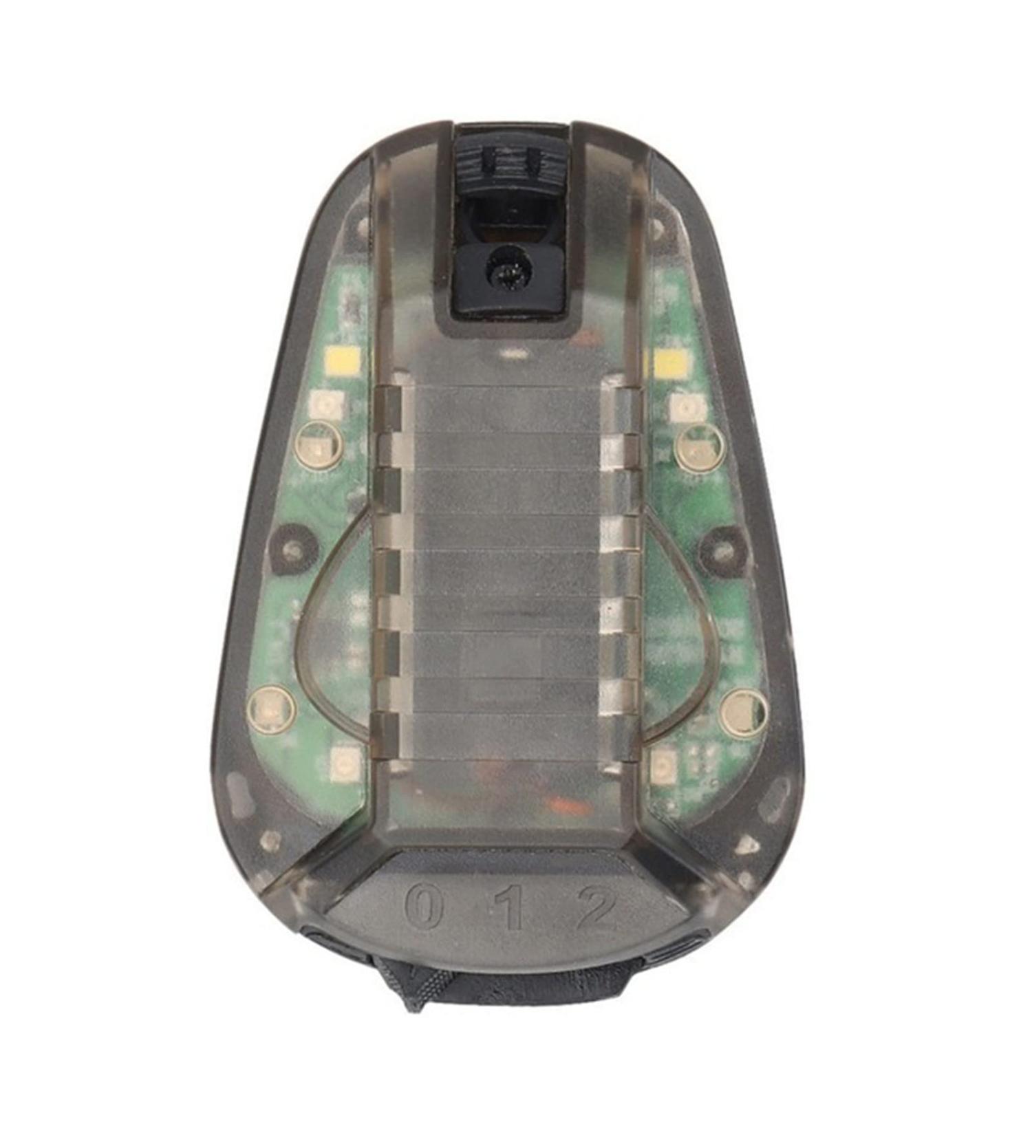 Mioyoow Tactical Helmet Light | Designable IR LED Flashlight for Adventurers | Green Tactical Klipp Light (No Battery) - Buy Online on GoSupps.com