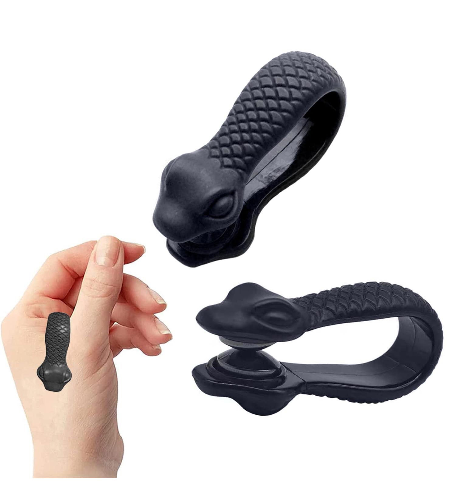 Dhinkyoung Acupressure Clips - Migraine Relief & Portable Massage Clips for Headaches - 2 Pieces with Serpentine Pattern - Buy Online on GoSupps.com