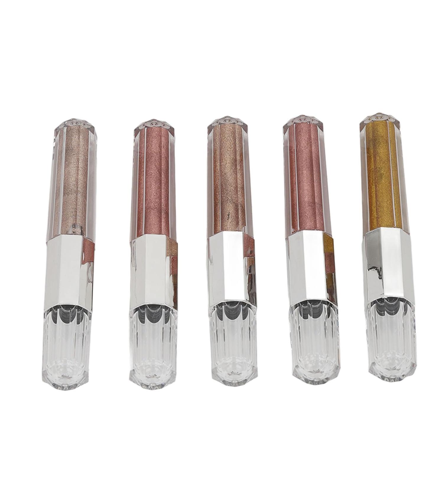 Mirror Nail Polish Metallic Nail Polish 5 Colors Metallic Gel Nail Polish Set Metallic Gel Nail Polish Effect Long Lasting Gorgeous Glossy Nail Art Decoration for DIY Salon Home - Buy Online on GoSupps.com