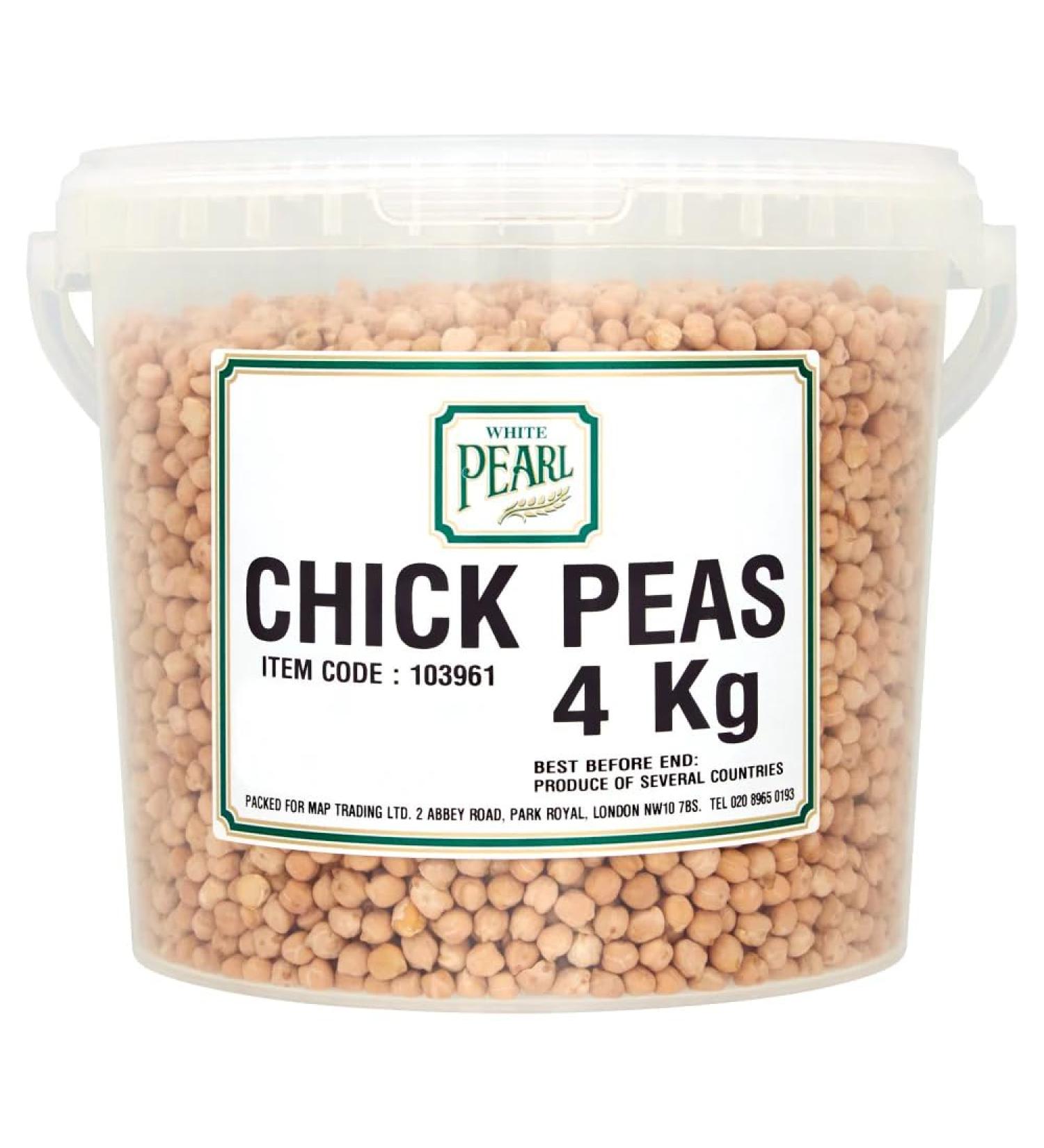 White Pearl Chick Peas 4kg-Food
