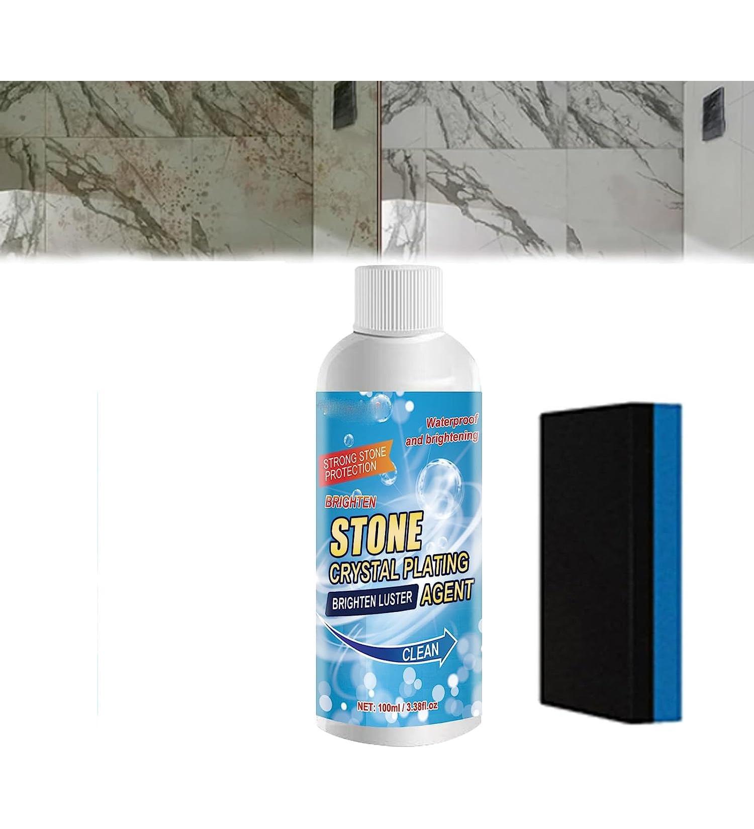 100ml Stone Stain Remover Cleaner Nano Stone Crystal Plating Agent Marble Stone Cleaner Polishes Marble Cleaner and Polish for Marble Granite Tile (1 Pcs) - Buy Online on GoSupps.com