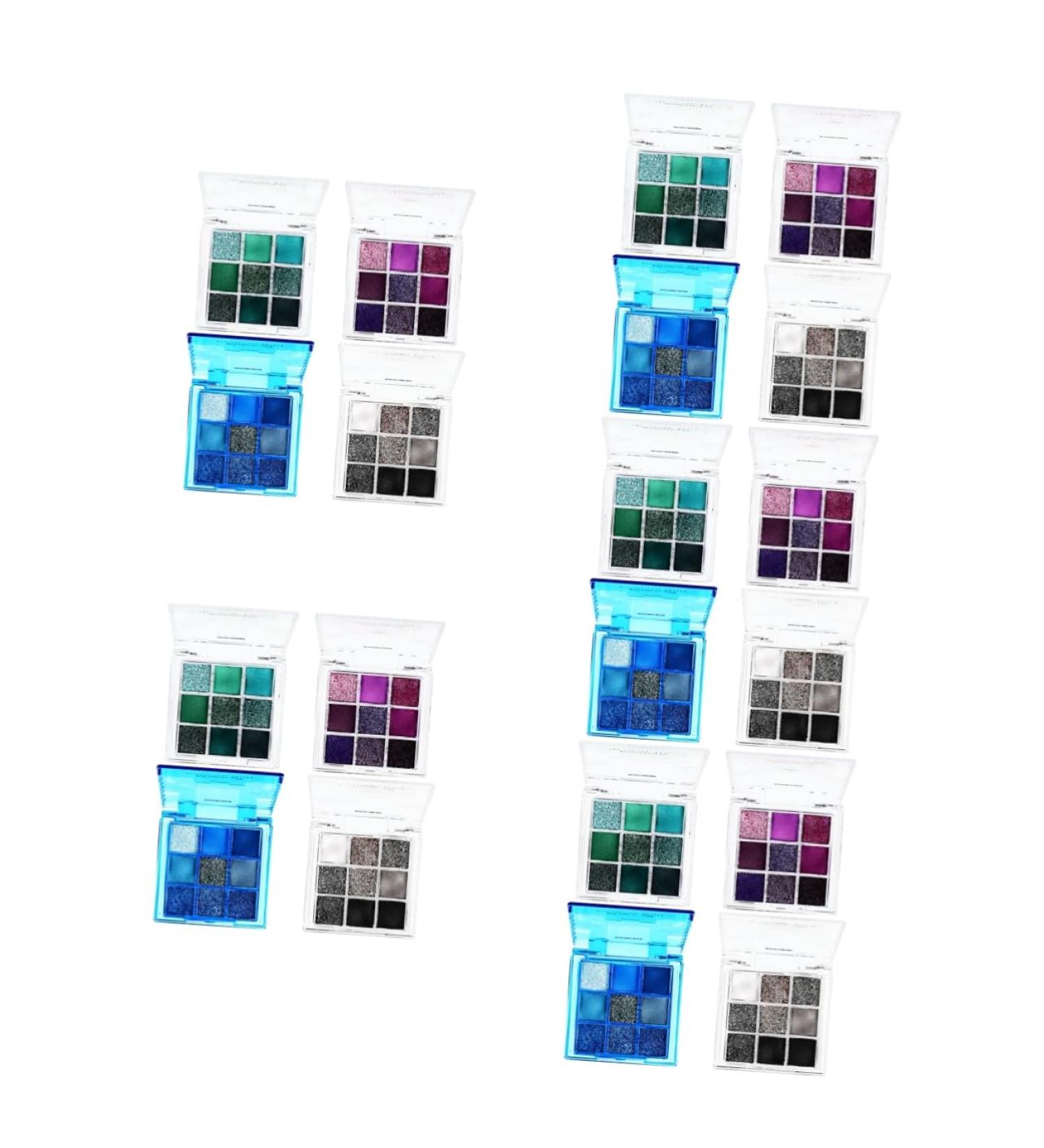 Didiseaon 20 Pcs Eye Shadow Plate Eye Shadow plastic 36 Colour Eyeshadow Palette Eye Makeup 1 count (Pack of 1) Multix5pcs - Buy Online on GoSupps.com