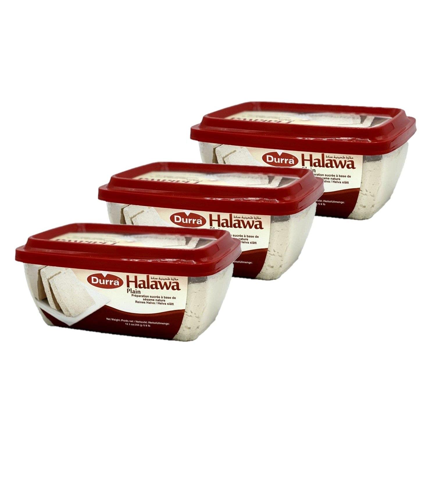 Lot 3x Halva Nature Durra 350g