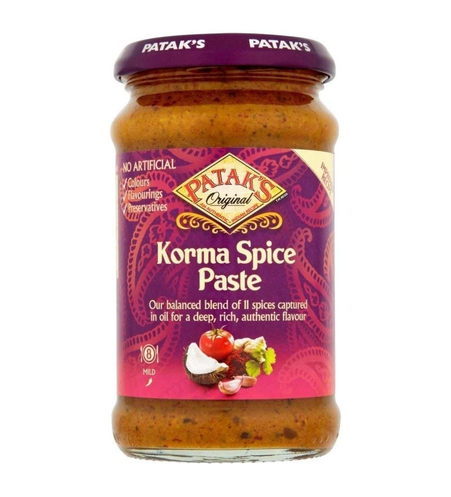 Patak's Pataks Korma Curry paste 290 g