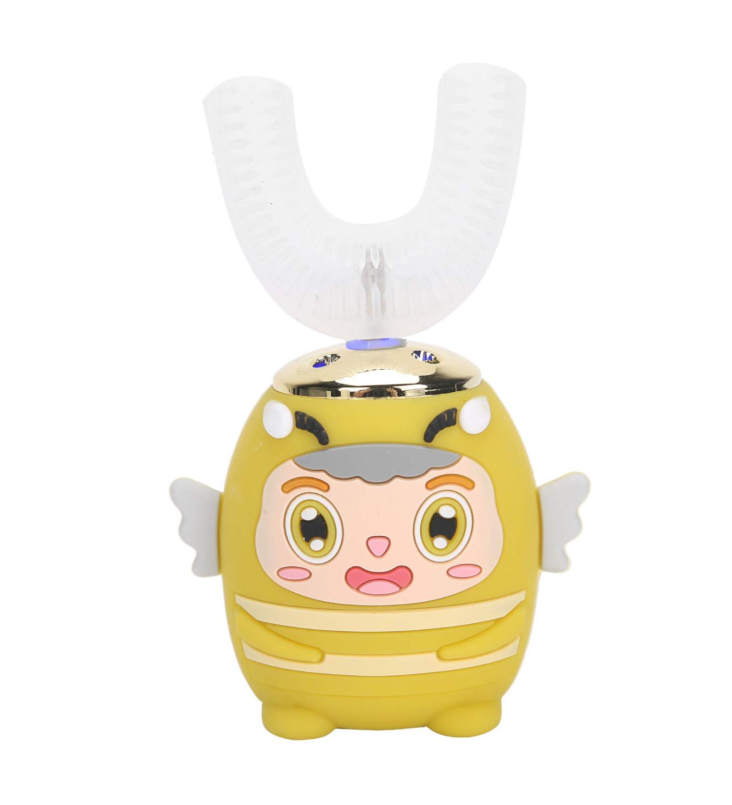 Shop Cute U-Shaped Electric Toothbrush | Automatic Intelligent Cleaning 5 Modes - Fun Oral Care Tool - Buy Online on GoSupps.com