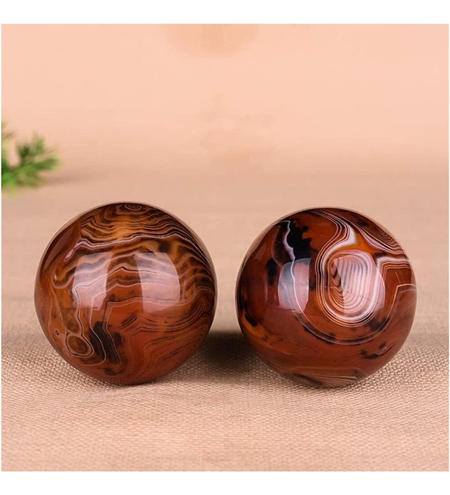 Royams Baoding Balls Set | Chinese Health Massage Balls for Meditation & Hand Therapy - Buy Online on GoSupps.com