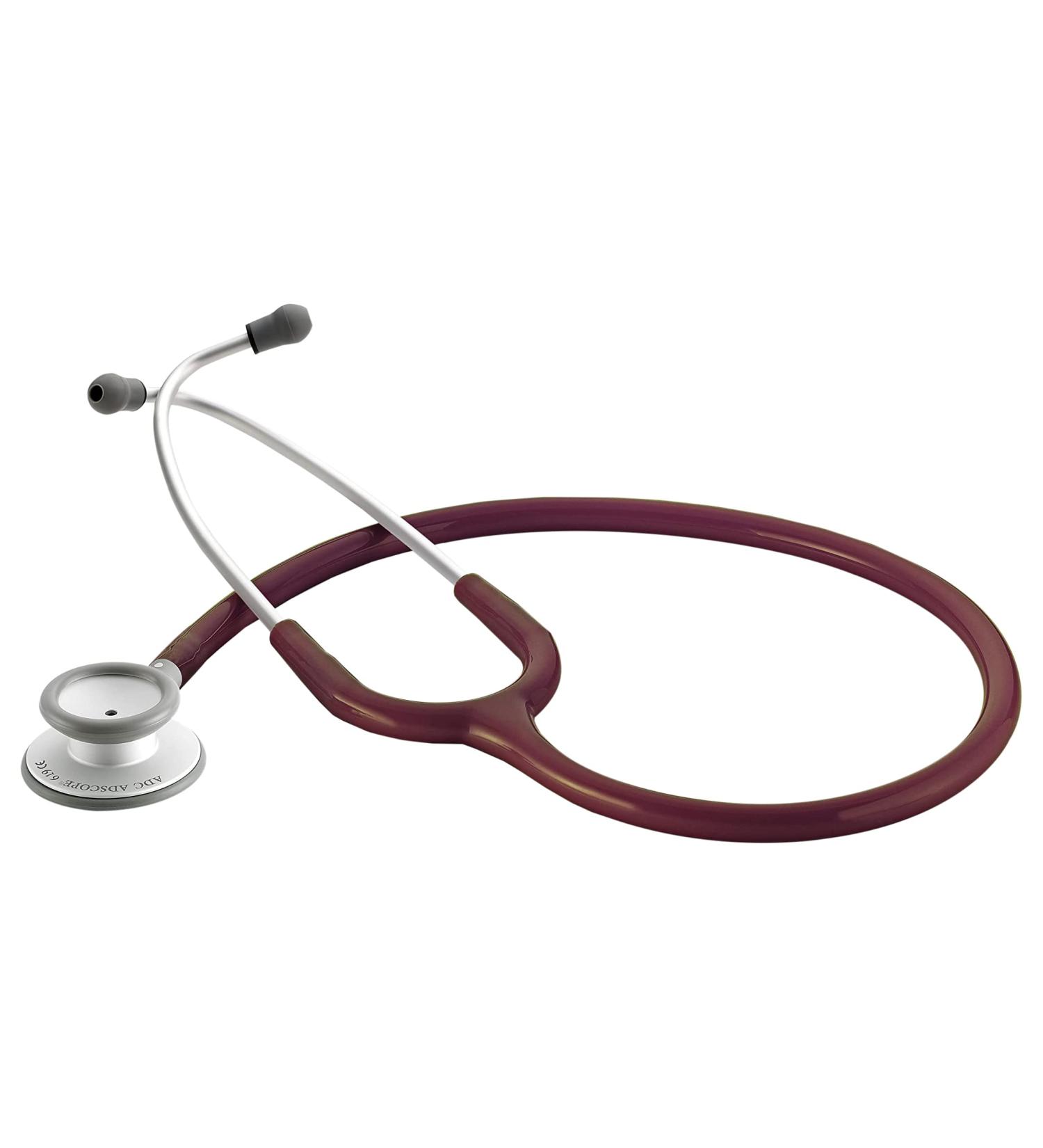 ADC Adscope 619 Ultra-lite Clinical Stethoscope - Burgundy - Buy Online on GoSupps.com