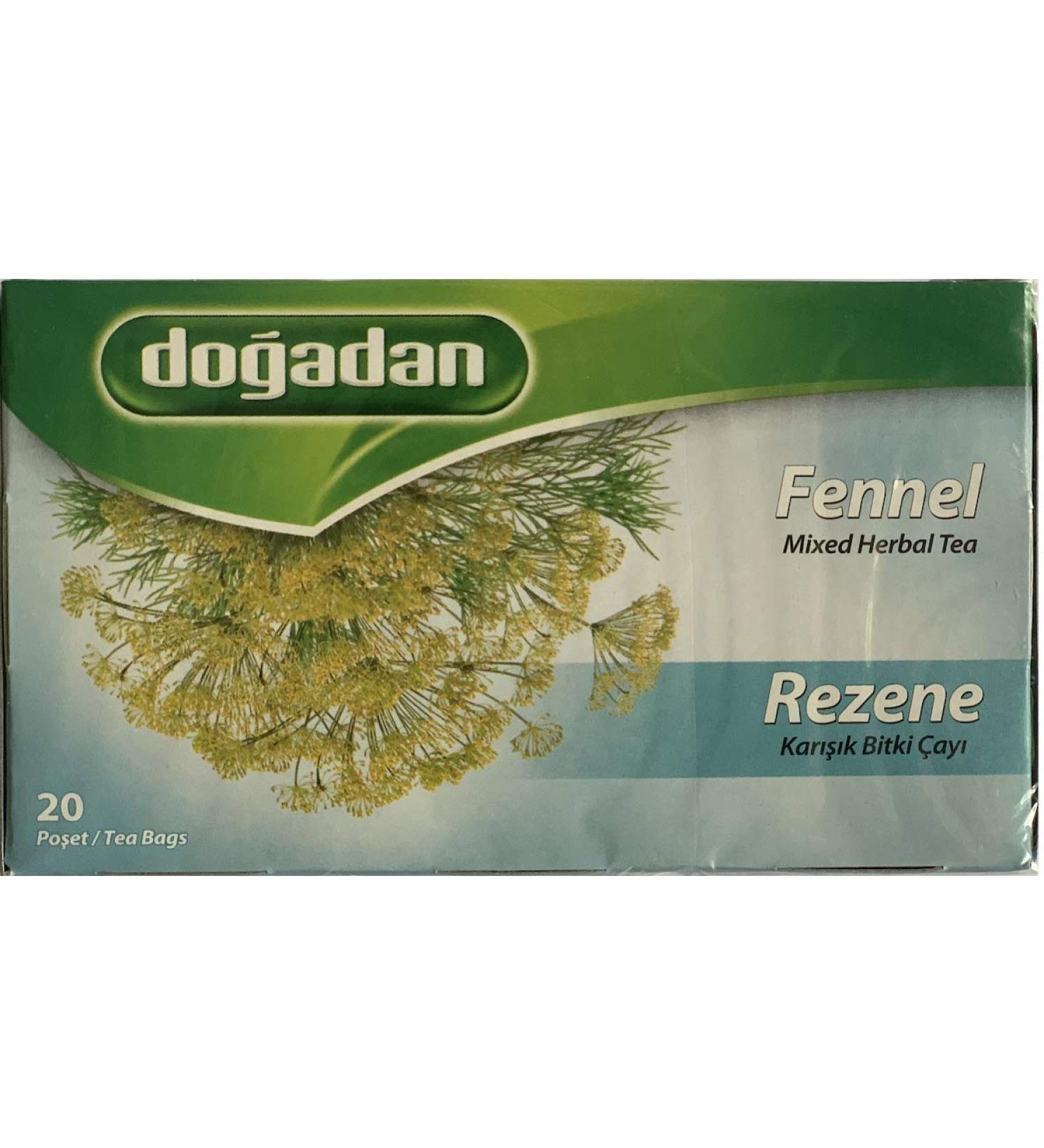 Dogadan Fennel Herbal Tea Rezene Bitki Cayi