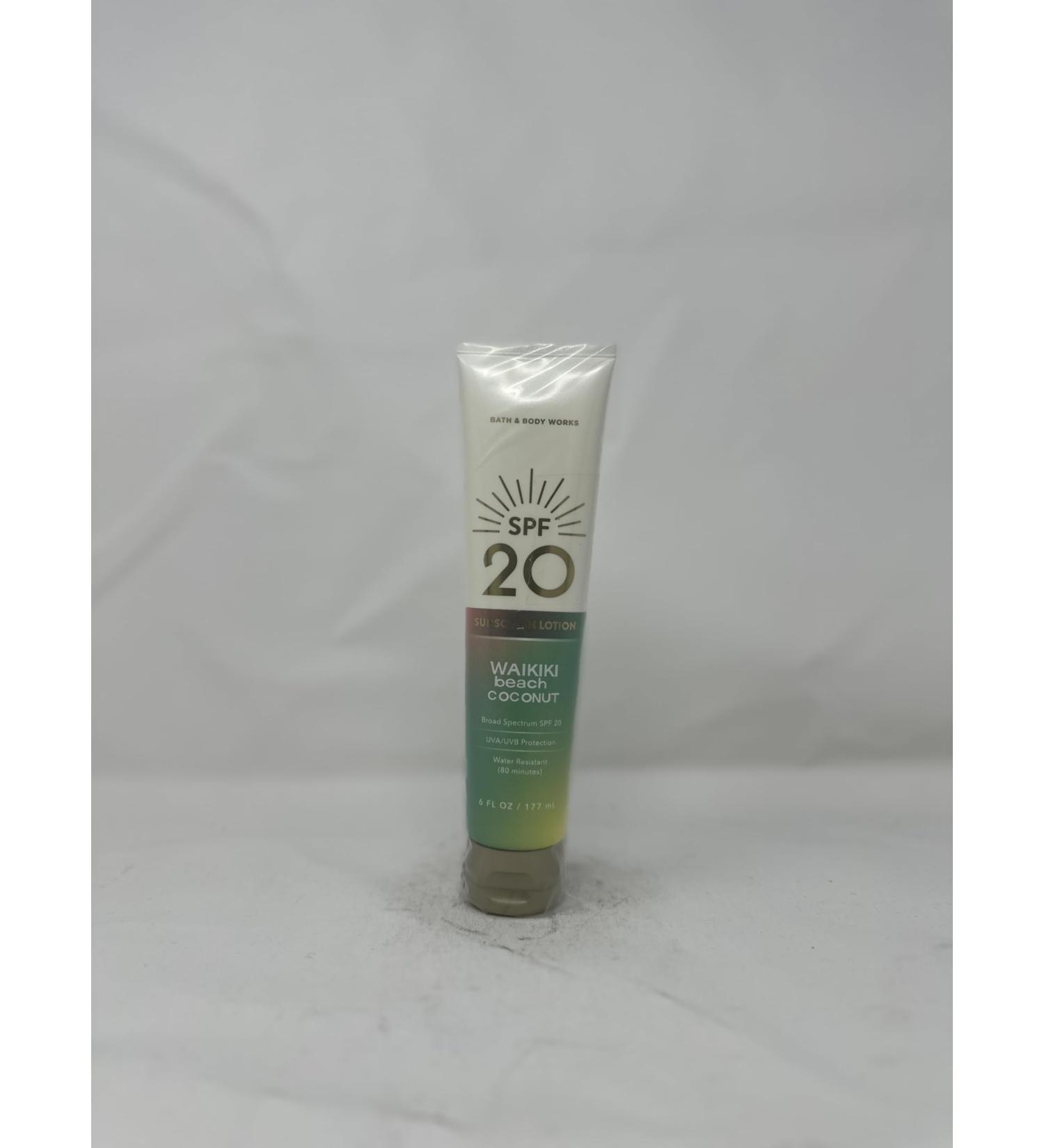 Waik Beach Coconut Sunscreen Lotion 6 oz/ 177 ml