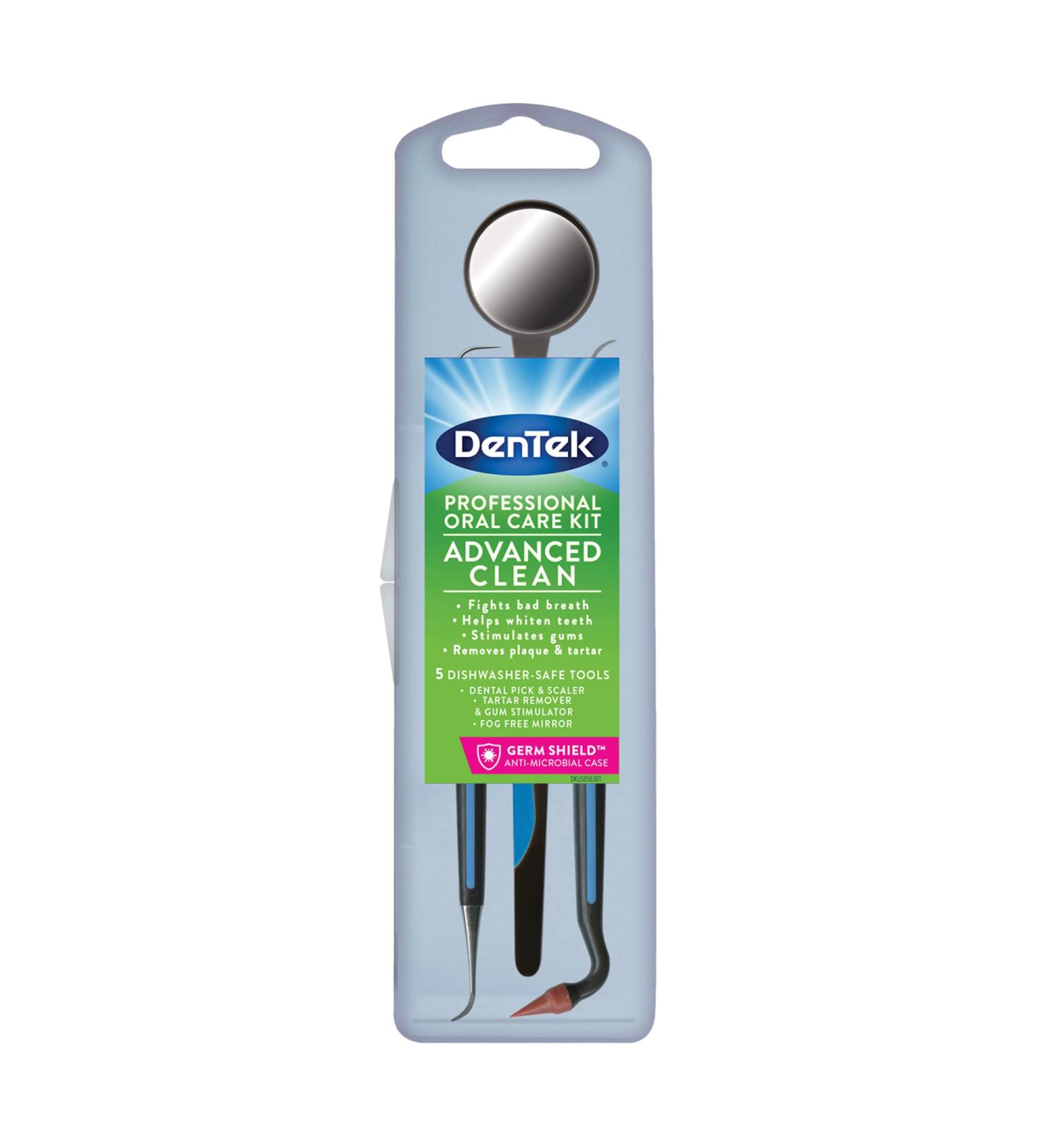 DenTek Professional Oral Care Kit - 3 Piece Dental Hygiene Set for Complete Care - Buy Online on GoSupps.com
