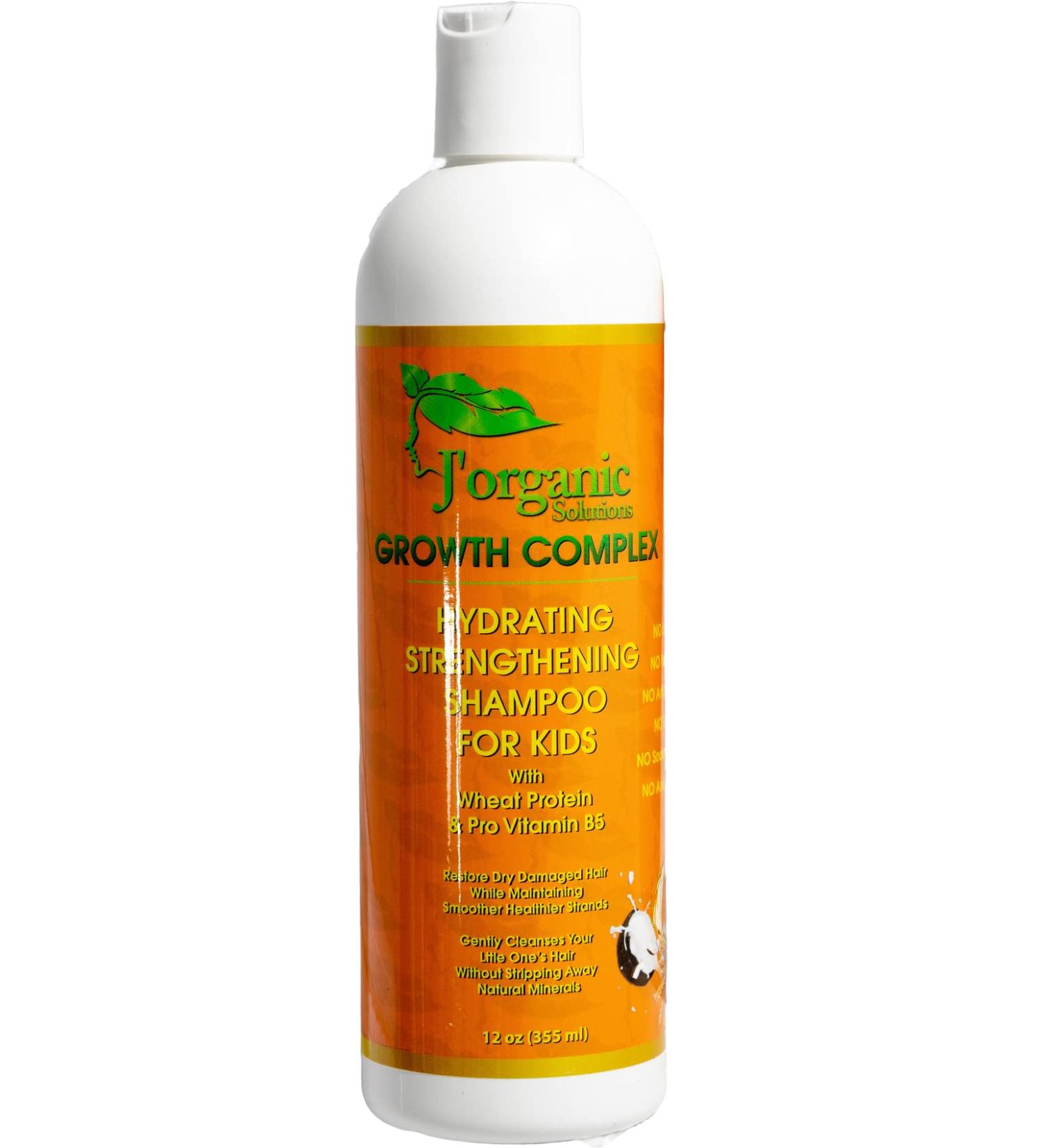 J'Organic Solutions Hydrating Strengthening Shampoo 12oz