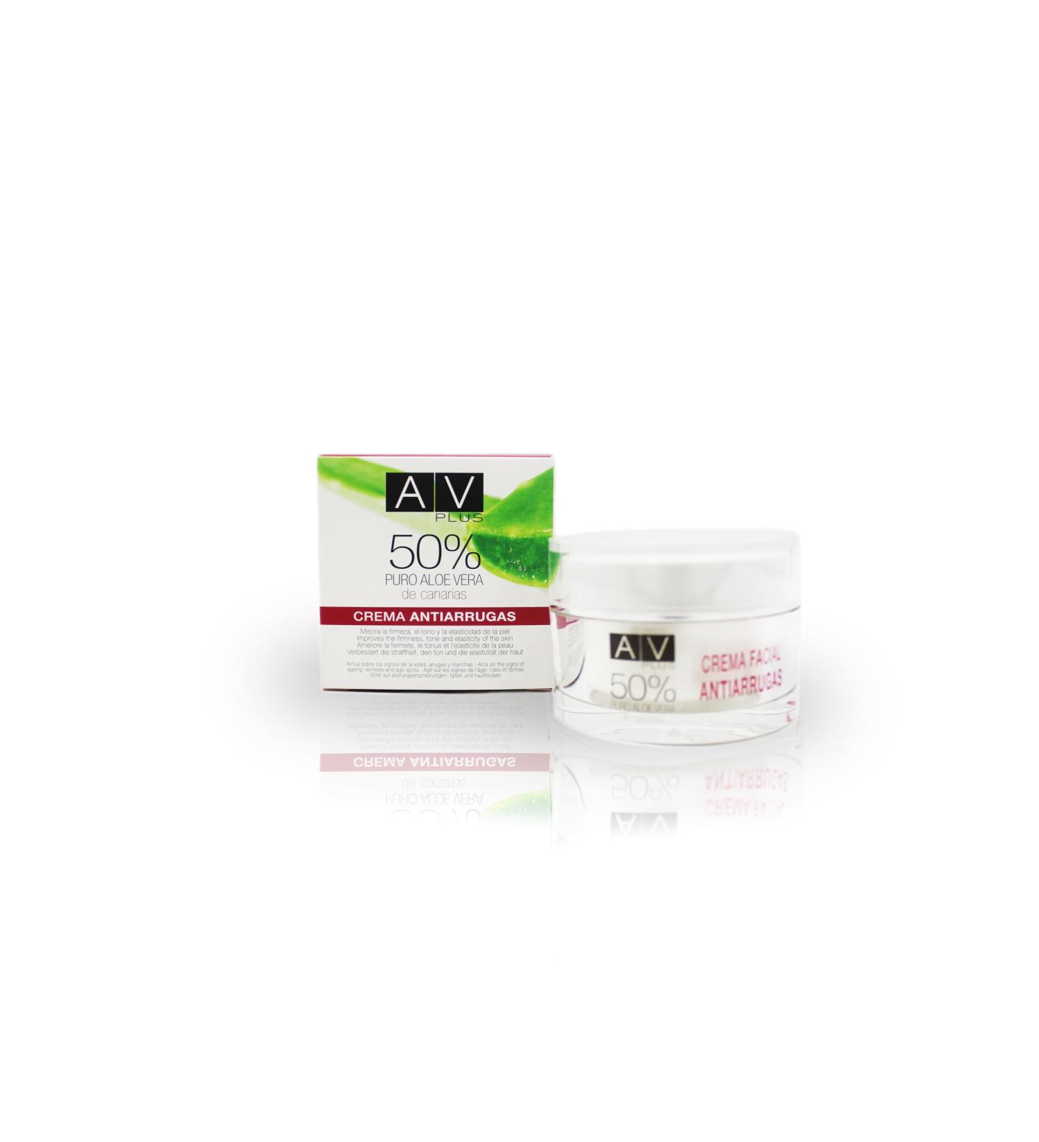 AV Plus Anti-Wrinkle Cream 50% Aloe Vera - Buy Online on GoSupps.com