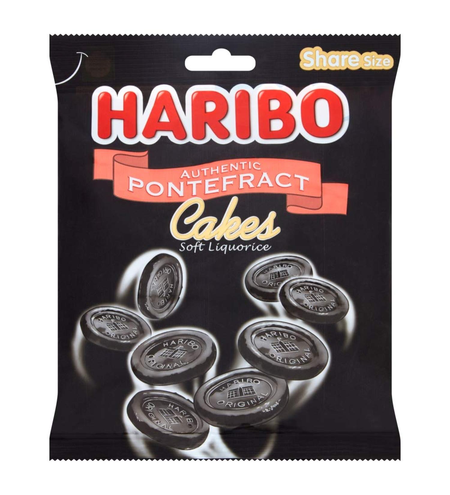 Haribo Authentic Pontefract Cakes Soft Liquorice 190g