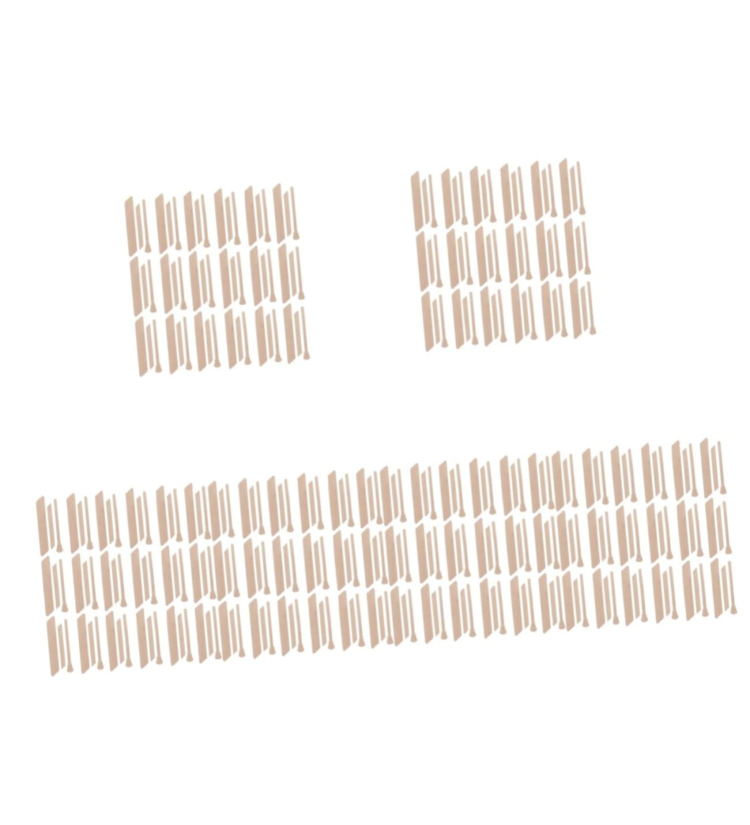 Minkissy 900 Pcs Wax Stick for Hair Removal - Wooden Makeup Wax Strips for Smooth Skin - Buy Online on GoSupps.com