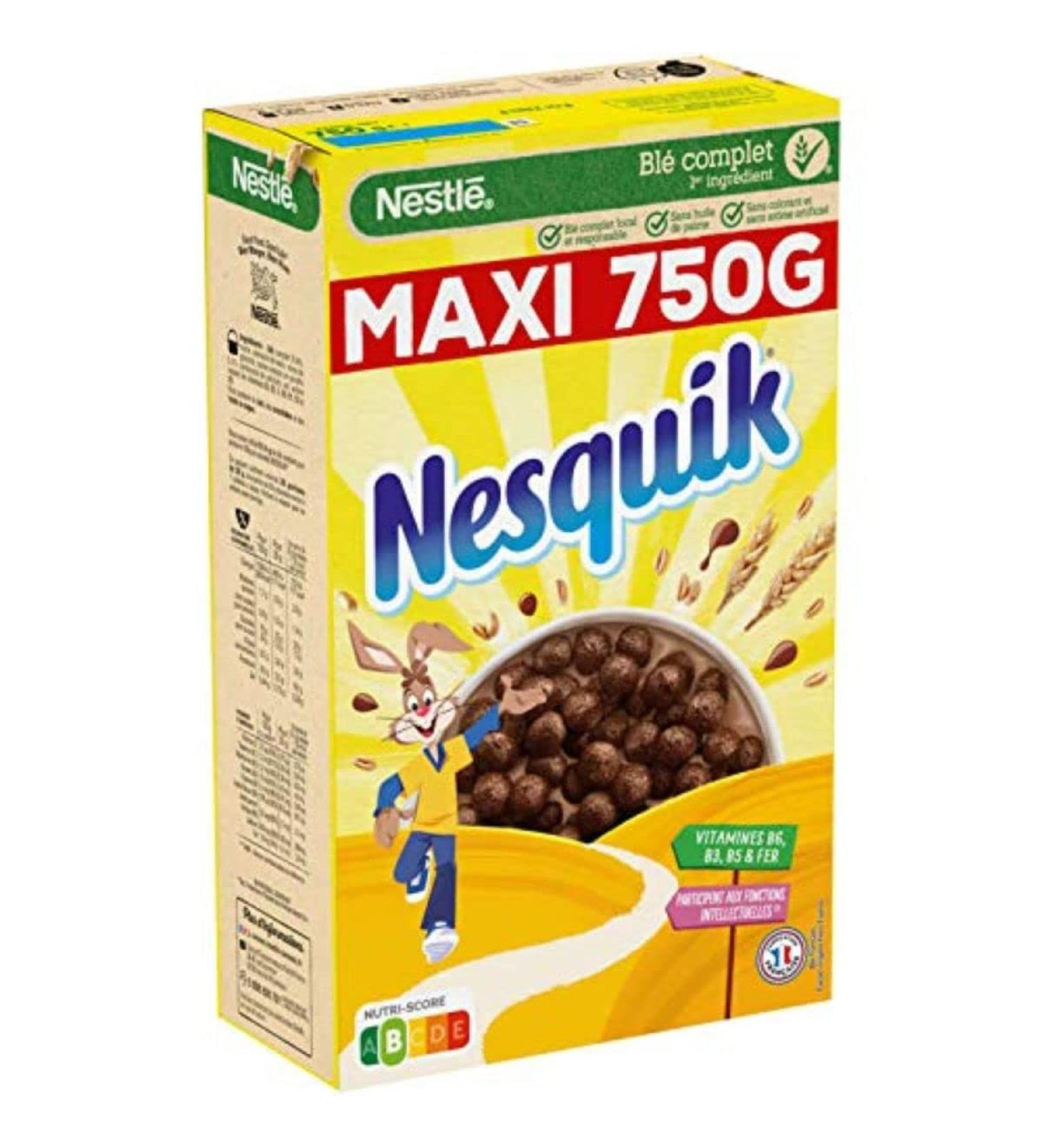 Nestlé Nesquik Cereal Chocolate, 750g