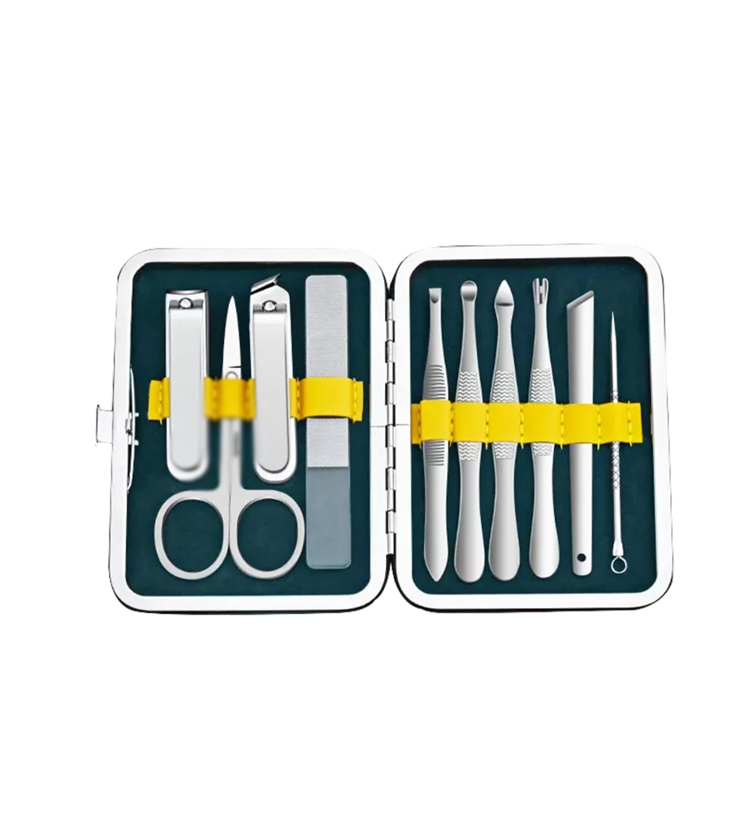 Portable Nail Clippers Stainless Steel Nail Cutter Travel Design with Built in Nail File for Men and Women (Color : Silver A) - Buy Online on GoSupps.com