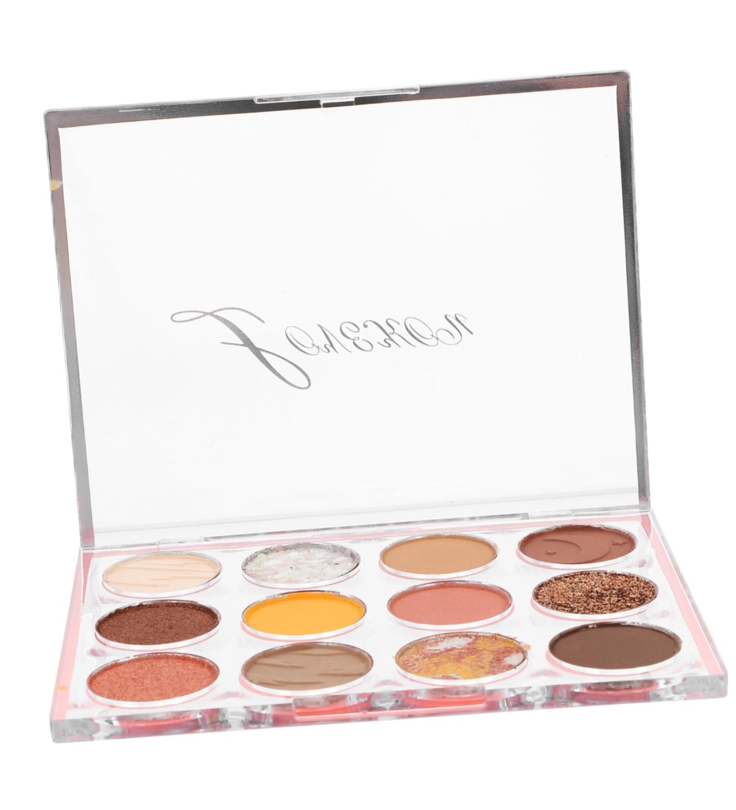 Healvian Eyeshadow Palette Eyeshadow Glitter Eye Shadow Makeup Palette Eyeshadow Holder Eye Makeup Powder 1 count (Pack of 1) As Shown - Buy Online on GoSupps.com