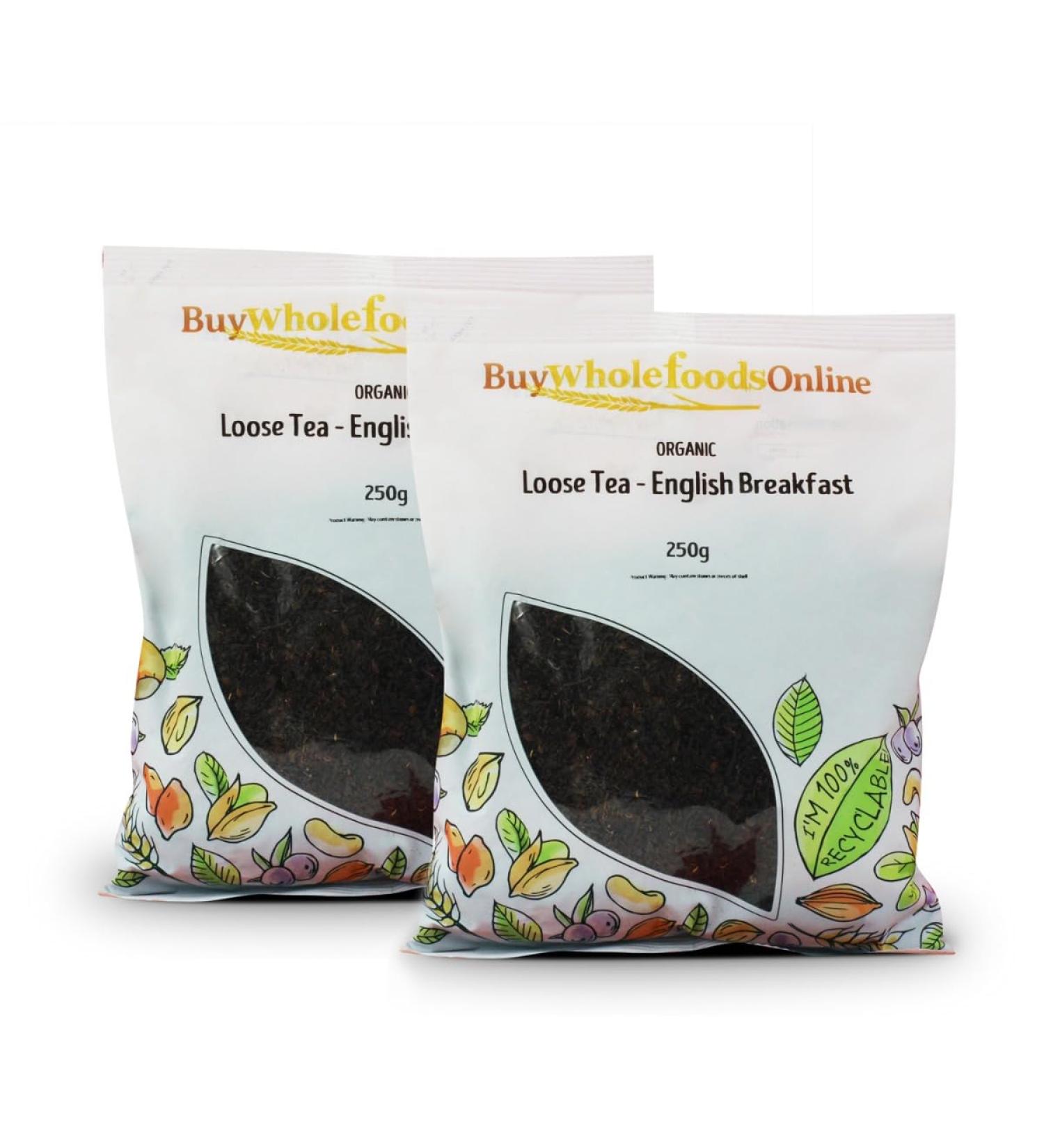Loose Tea - Organic English Breakfast 500g (BWFO)