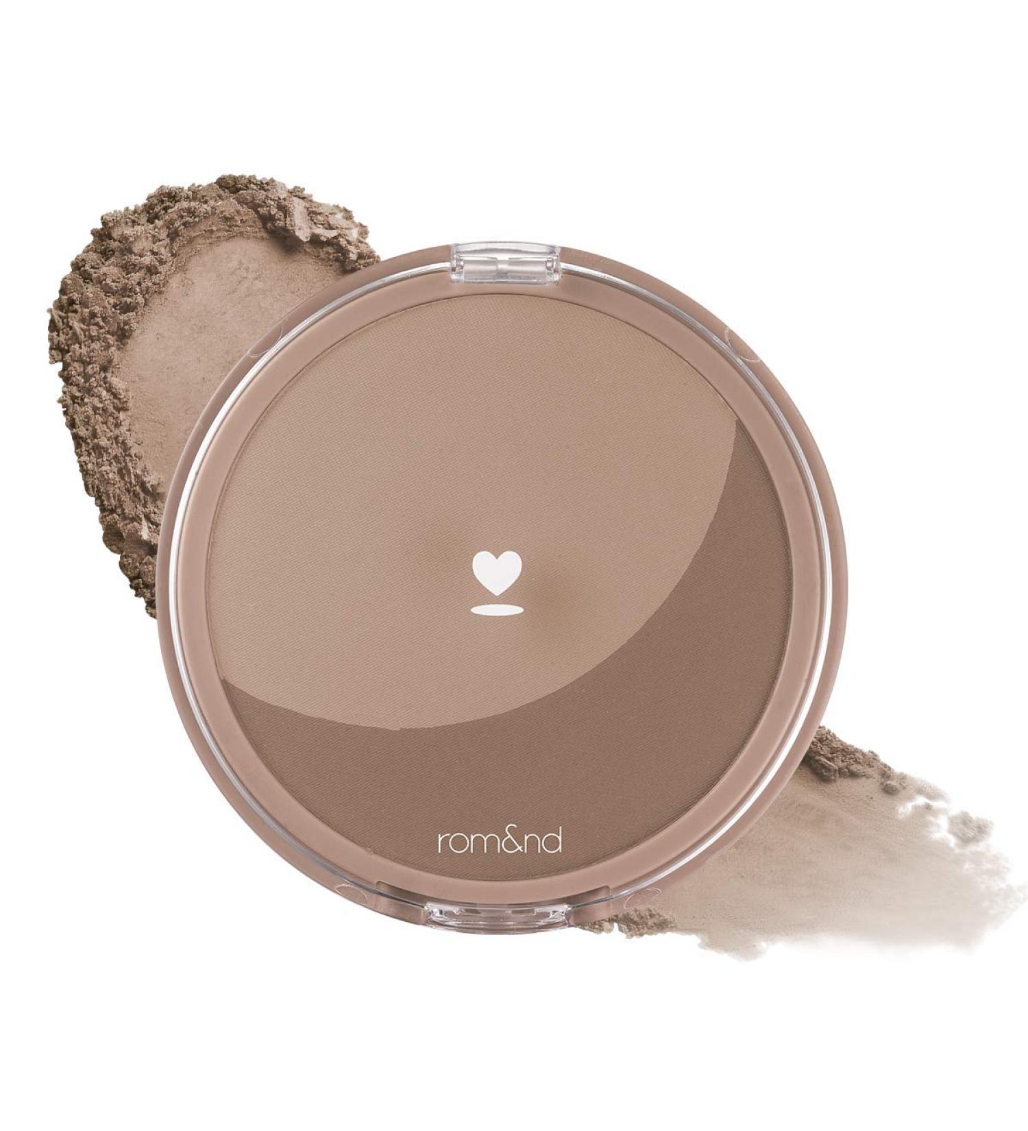 rom&nd Better Than Shape Bronzer 01 OAT GRAIN Contour Palette Powder - Natural Matte Bronzer for Sculpted Long-Lasting Face Makeup - Buy Online on GoSupps.com