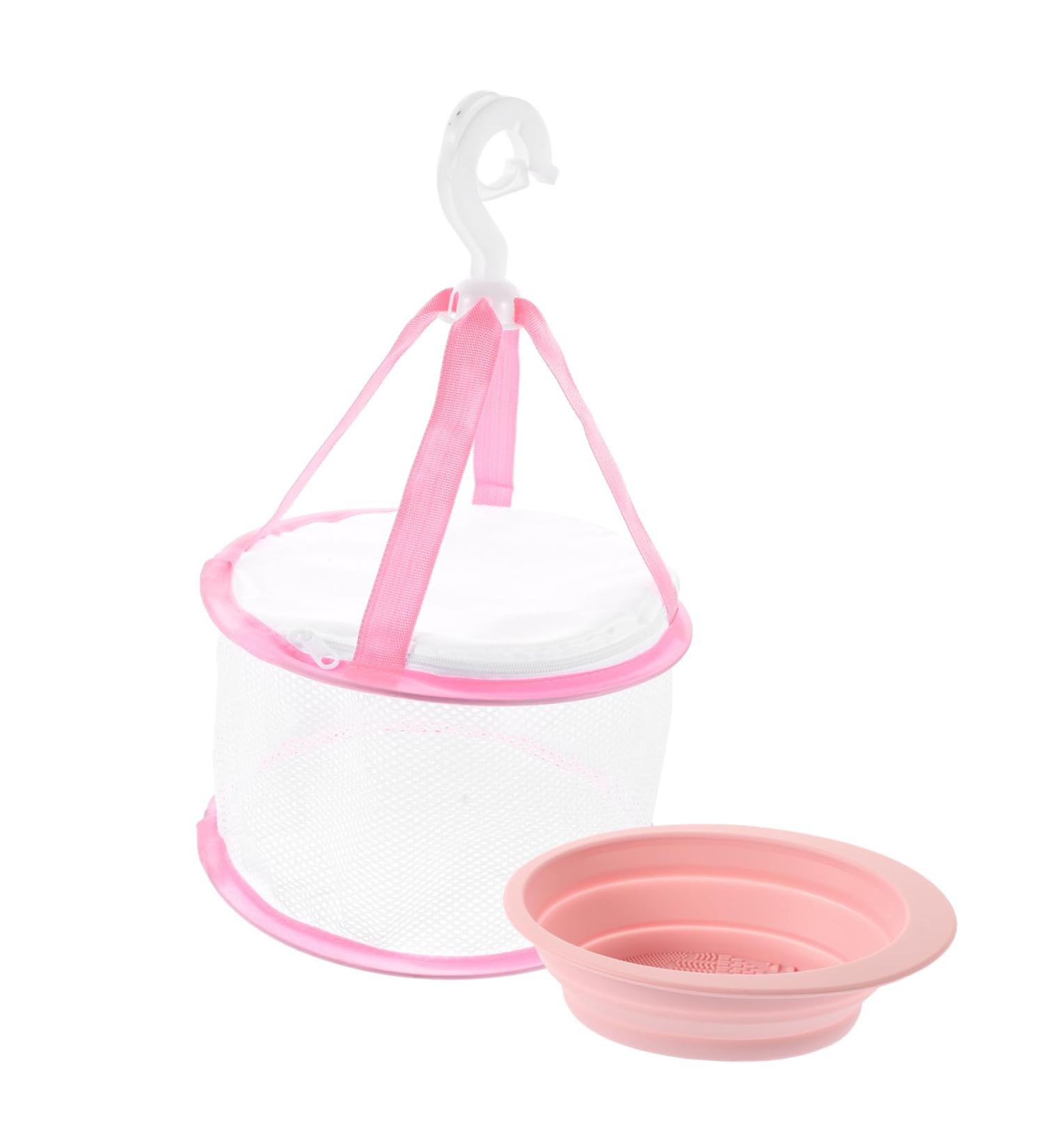 Makeup Brush Cleaner Set - Dual-Sided Scrubber Pad & Sponge Cleaner for Flawless Makeup & Easy Drying - Buy Online on GoSupps.com