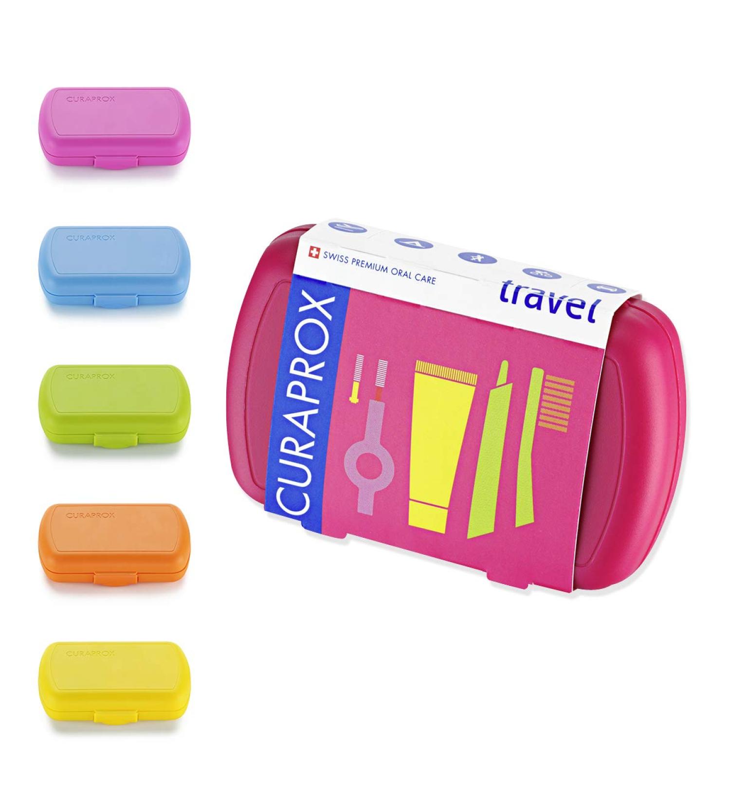 Curaprox Travel Set - CS 5460 Toothbrush Be You Toothpaste & CPS Prime Interdental Brushes | 6 Colors & Flavors | Shop Internationally - Buy Online on GoSupps.com