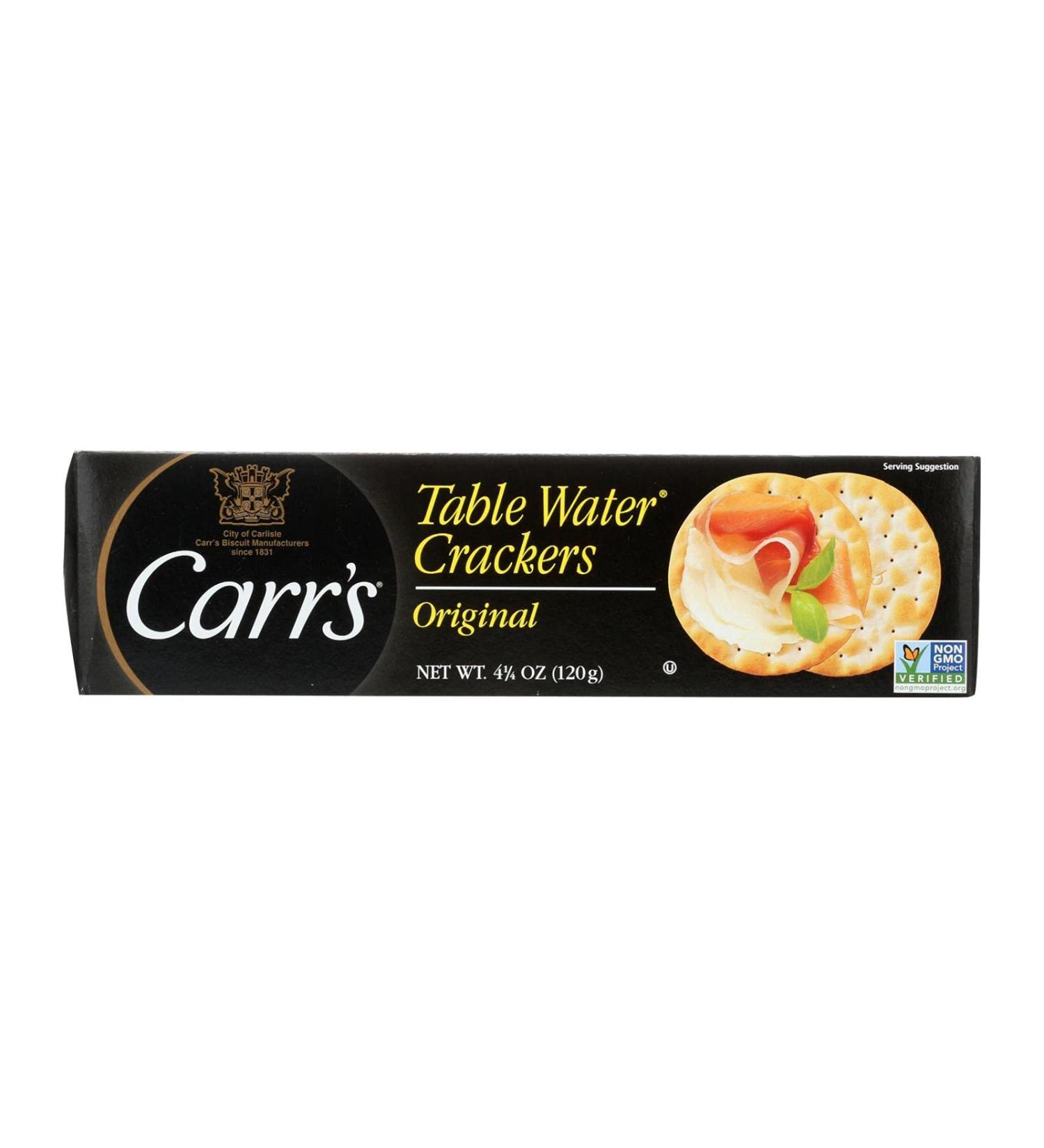 Keebler Carr's Table Water Crackers Bite Size 4.25oz Case of 12 - Shop Now! - Buy Online on GoSupps.com