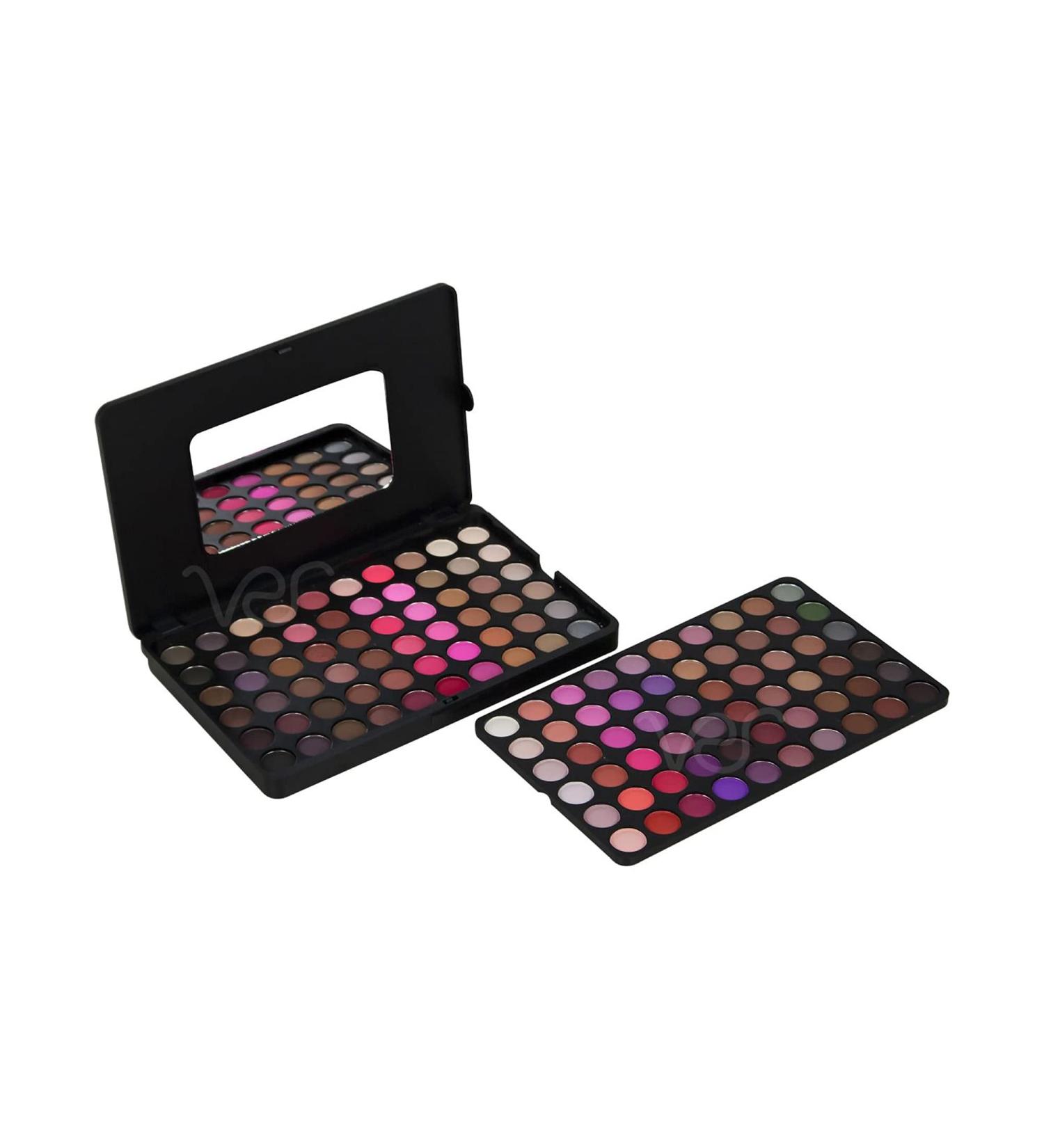 VER Modern Portable Glamour Me 120 Shimmer Matte Eyeshadows Palette | Compact Mirror Included - Buy Online on GoSupps.com