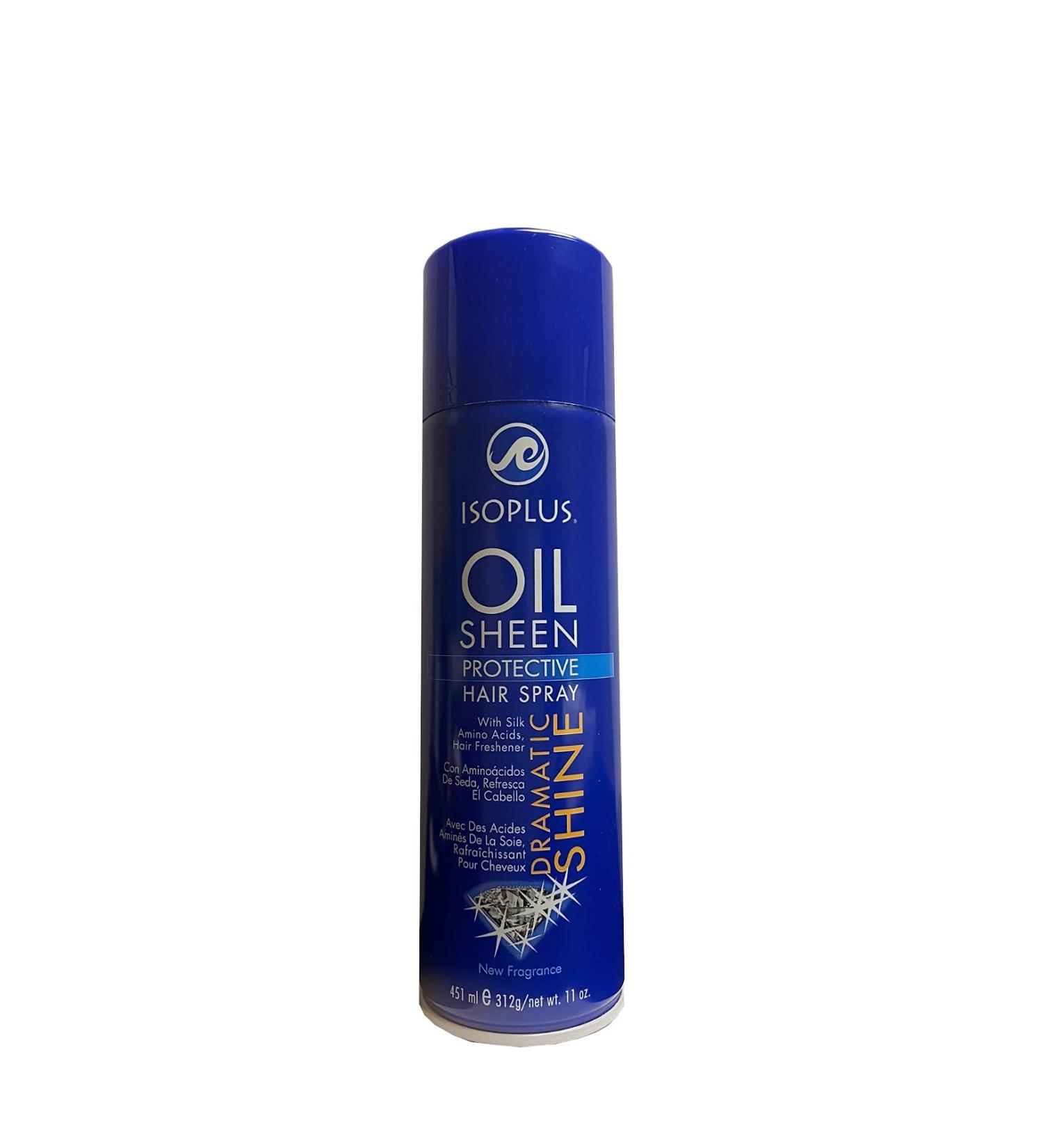 Isoplus Oil Sheen Hair Spray 11 Oz Pack of 6 - Buy Online on GoSupps.com