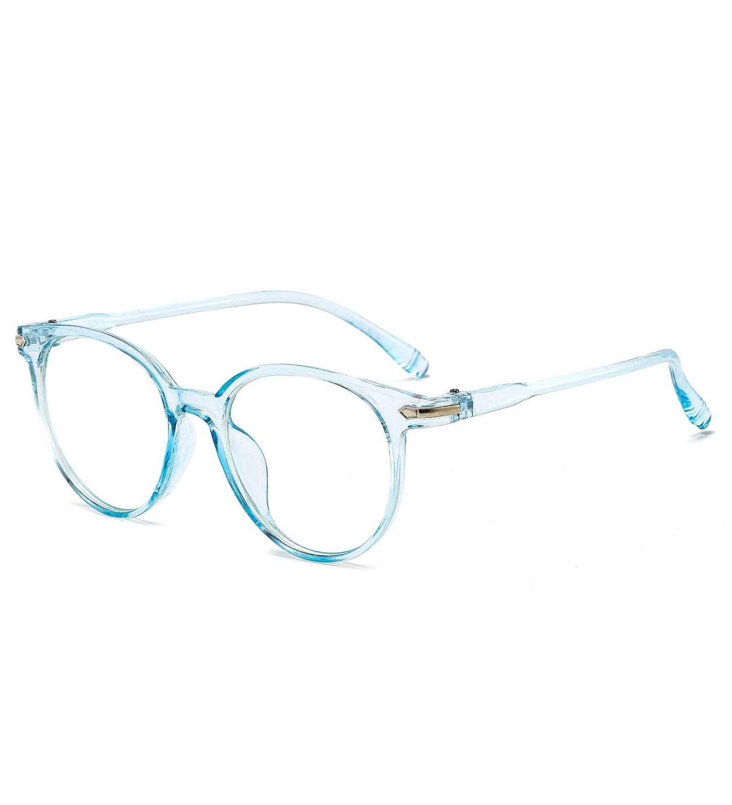Suertree Blue Light Filter Myopia Glasses for Women - Stylish Hinge Distance Glasses for Mild Nearsightedness | 959 Blue -1.5 - Buy Online on GoSupps.com