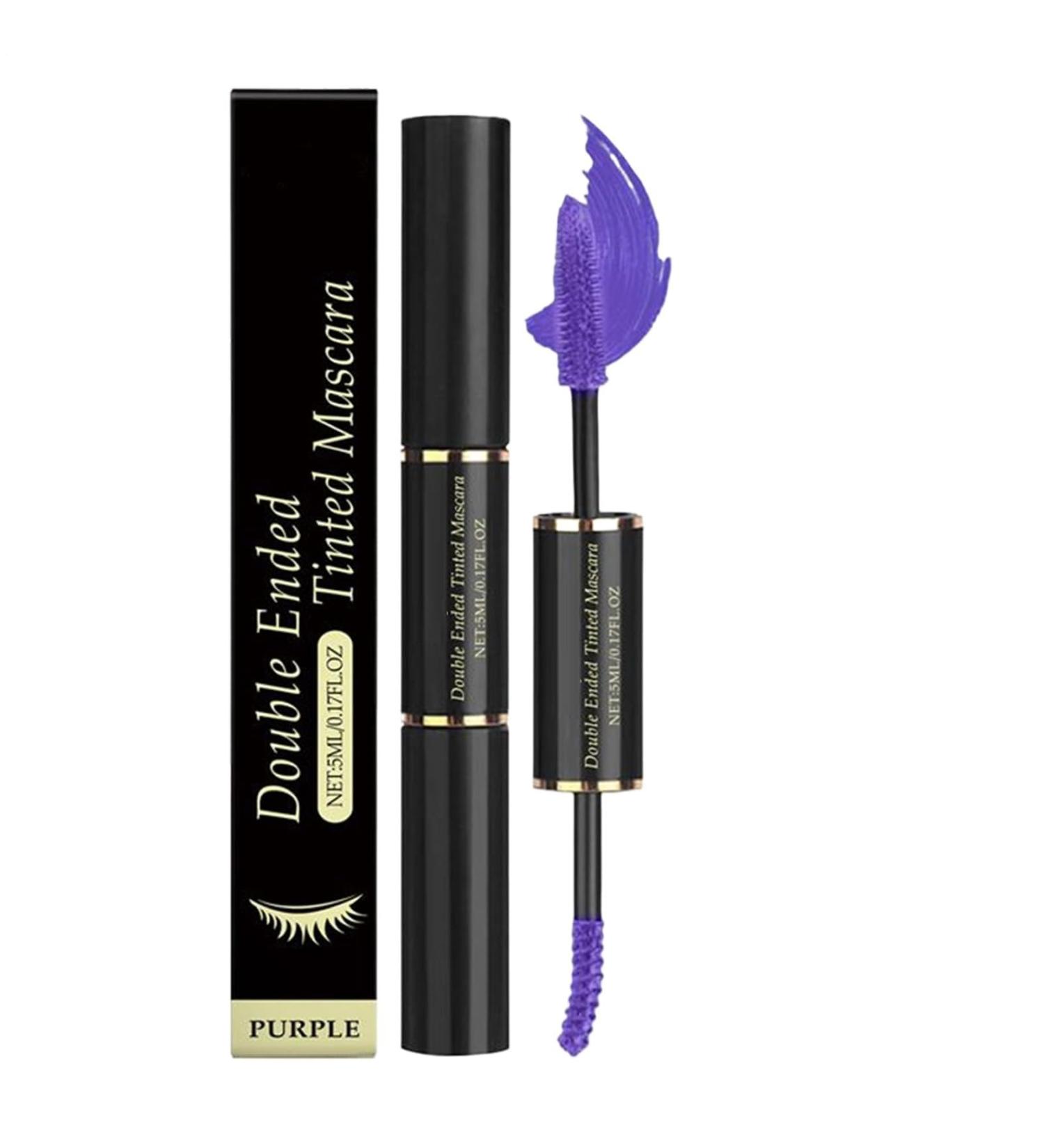 Yabauuop Mascara Waterproof Long Lasting Mascara Waterproof Long Lasting Curly Darkening Thickening Longlasting For Romantic Evening Travel Party Night Out Halloween With Purple - Buy Online on GoSupps.com