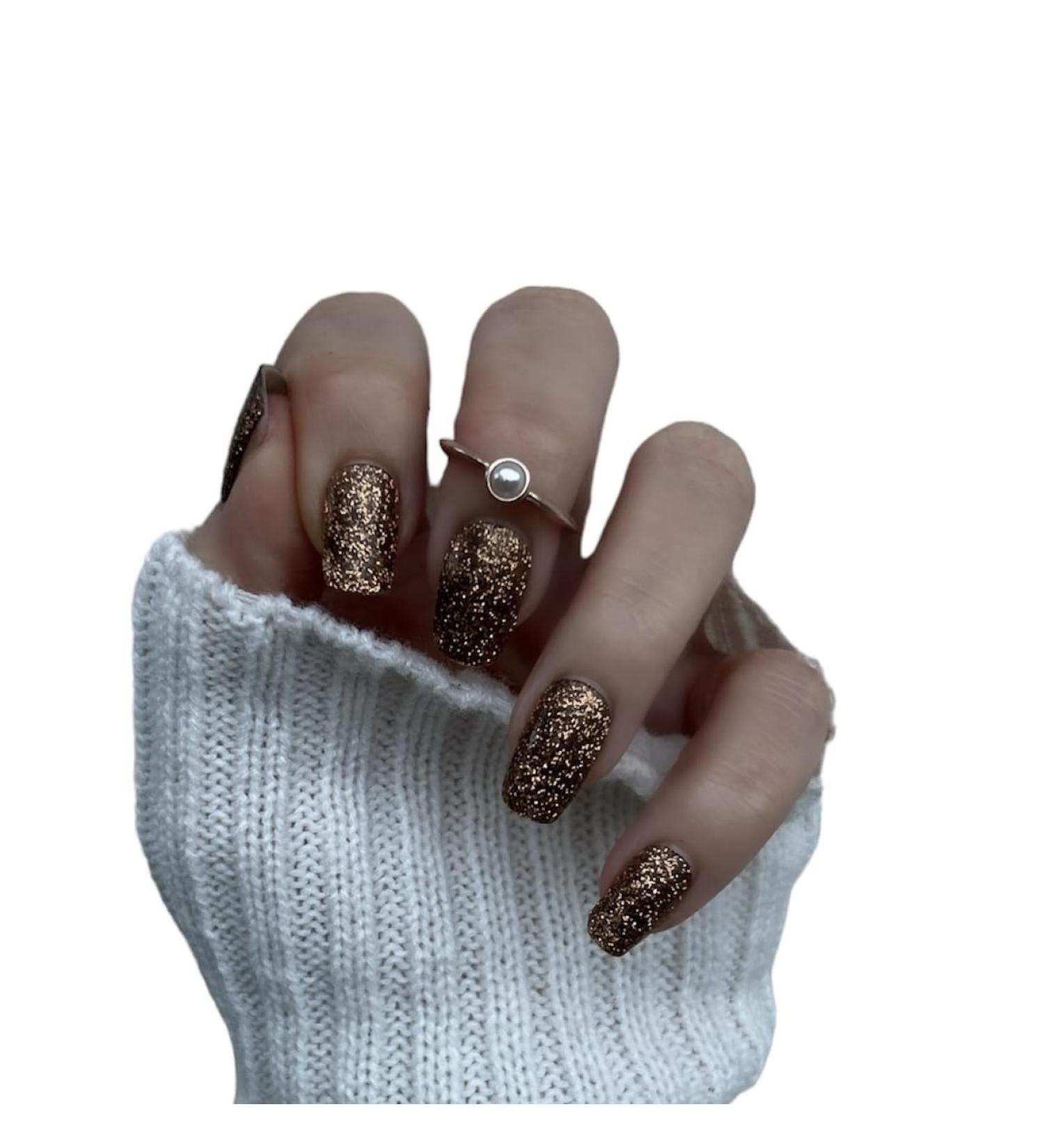 Zaubern gel4Home - UV Nail Foils Gel Nail Wraps & Semi-Cured Gel Nails in Brownie - Shop Now for Best International Shipping! - Buy Online on GoSupps.com