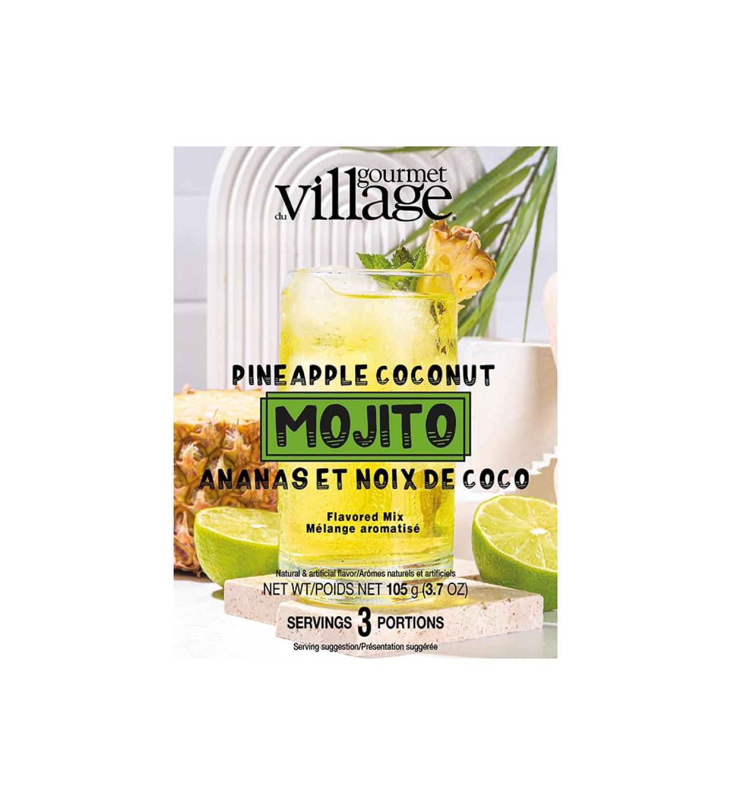 Gourmet du Village Mojito Pinapple Coconut Box 105g 105 Grams - Buy Online on GoSupps.com
