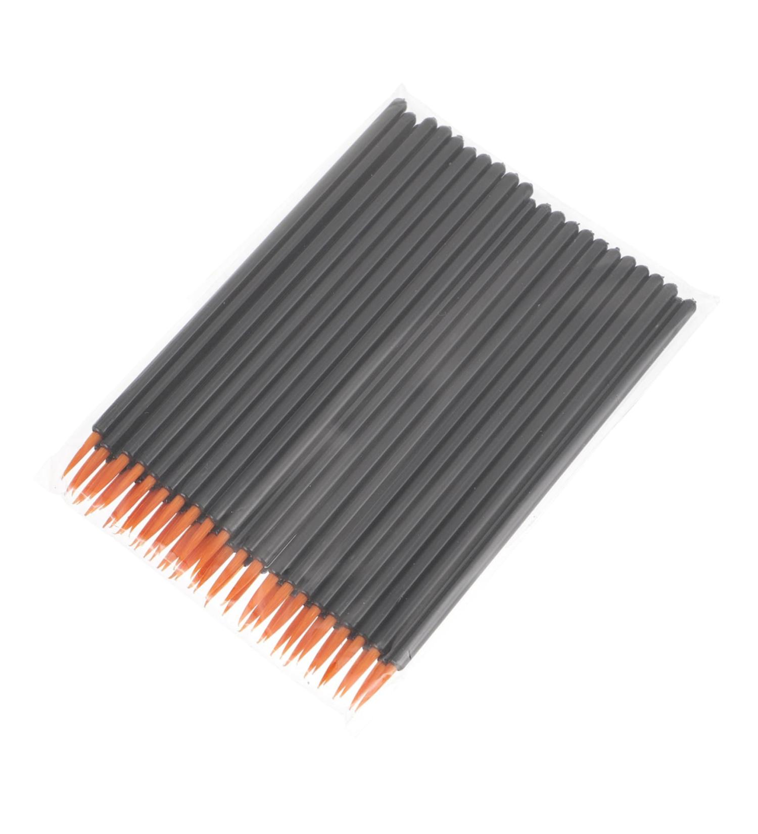 FOYTOKI 300 Pcs Disposable Eyeliner Brush Eyeliner Makeup Brush Liquid Eyeliner Makeup Eye Fine Liner Brush - Buy Online on GoSupps.com