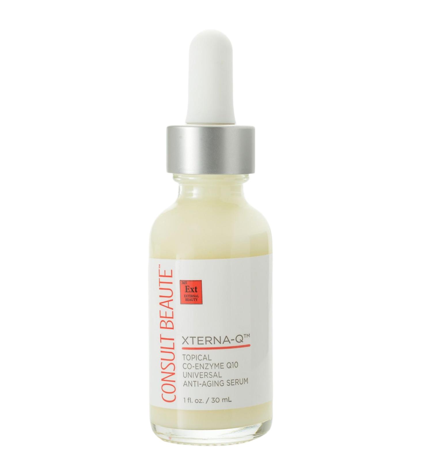 Consult Beaute Xterna-Q Co-Enzyme Q10 Anti-Aging Serum for Face & Neck | Universal Antioxidant Skincare with Peptides & Bergamot Oil - 1 oz - Buy Online on GoSupps.com
