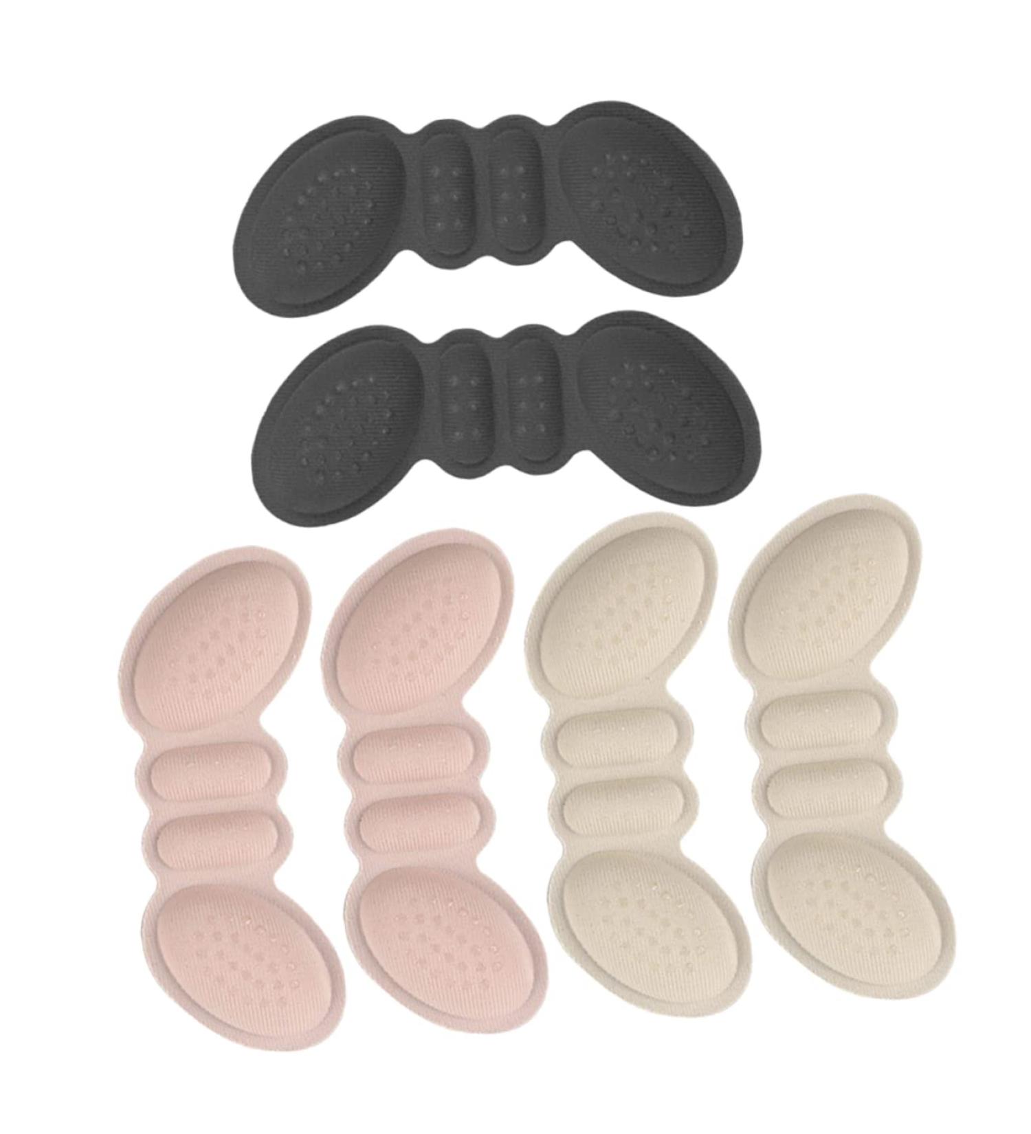 FOMIYES 3 Pairs Non-Slip Shoe Heel Grips & Cushions - Black Half-Size Pads for Ultimate Comfort & Protection - Buy Online on GoSupps.com
