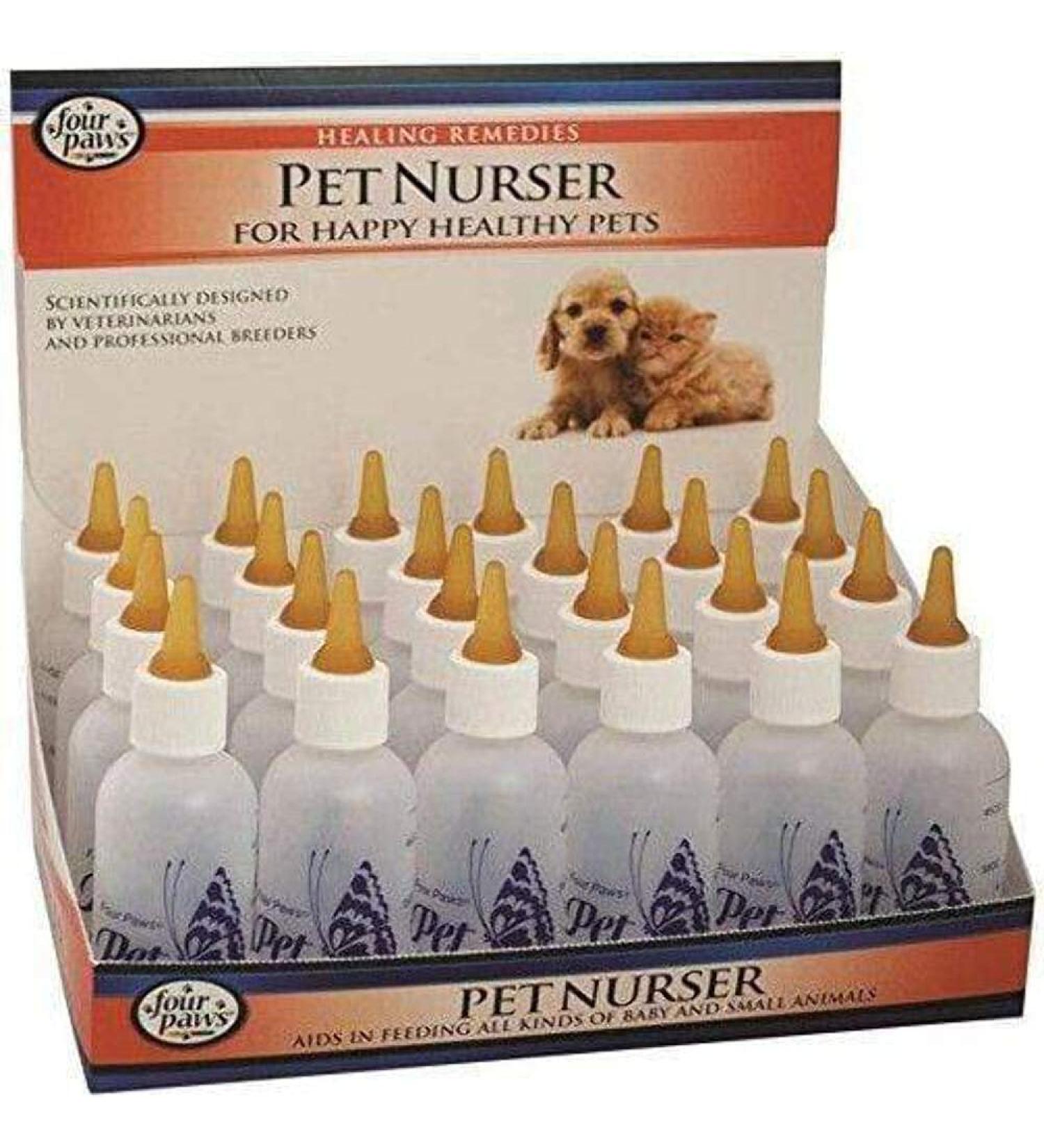 Four Paws Pet Products Nurser Bottles Counter Box 2oz (24Pc)