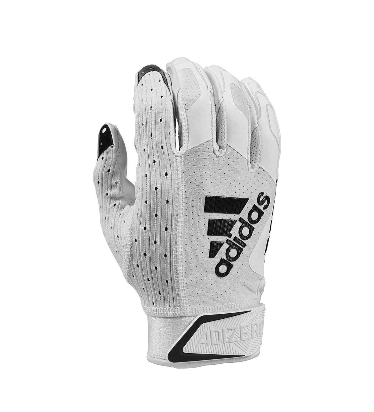 adidas Adizero 9.0 Football Receiver Gloves available in several versions M White / Black