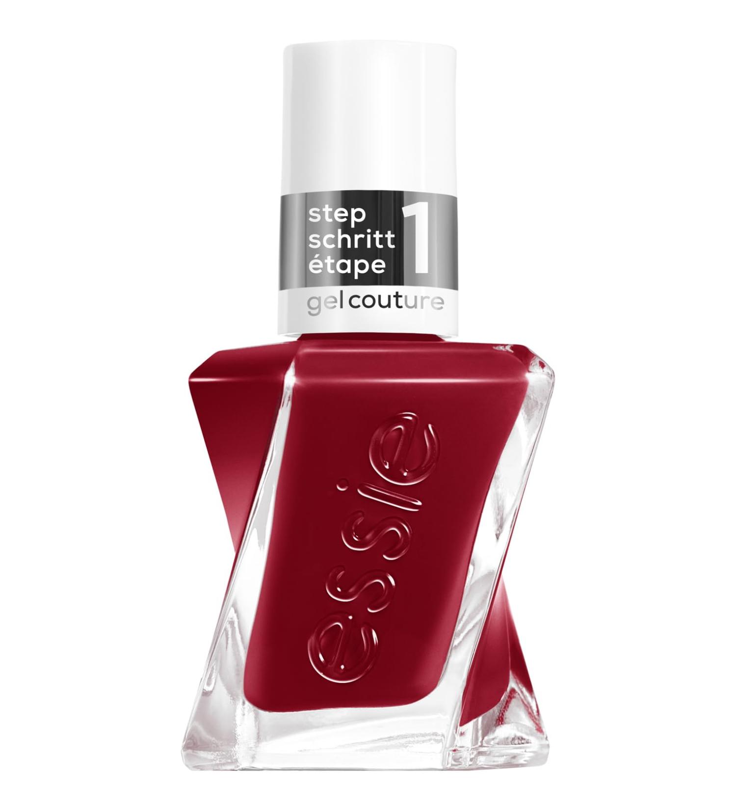 Essie Gel-Like Nail Polish Lasts Up To 15 Days With Flex.e Gel Technology No Chipping Glass-Like Shine Vegan Formula Gel Couture 509 Paint the Gown Red 13.5 ml 509 - Paint The Gown Red - Buy Online on GoSupps.com