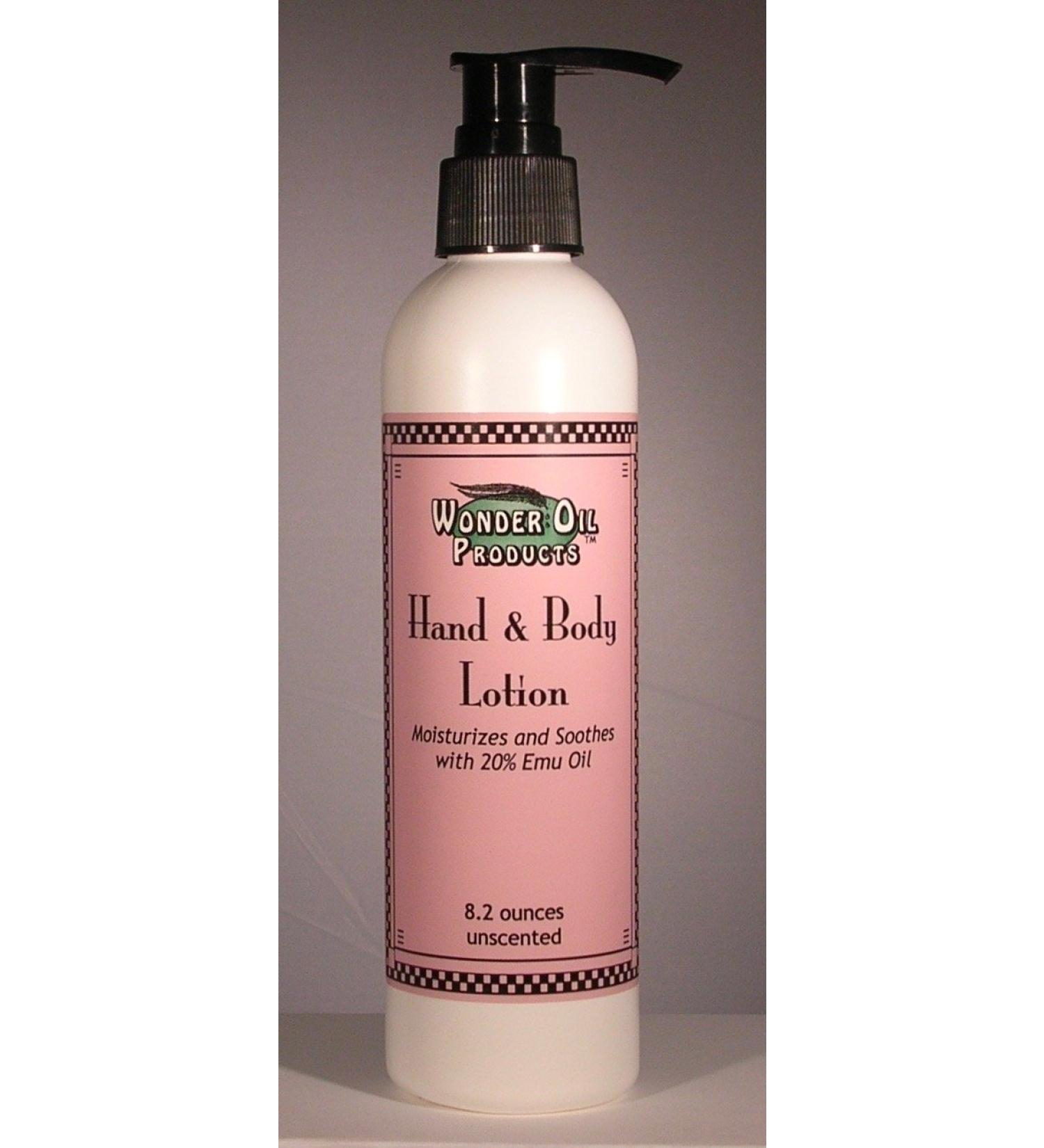8.2 fl. ounces 20% Emu Oil Hand and Body Lotion Unscented