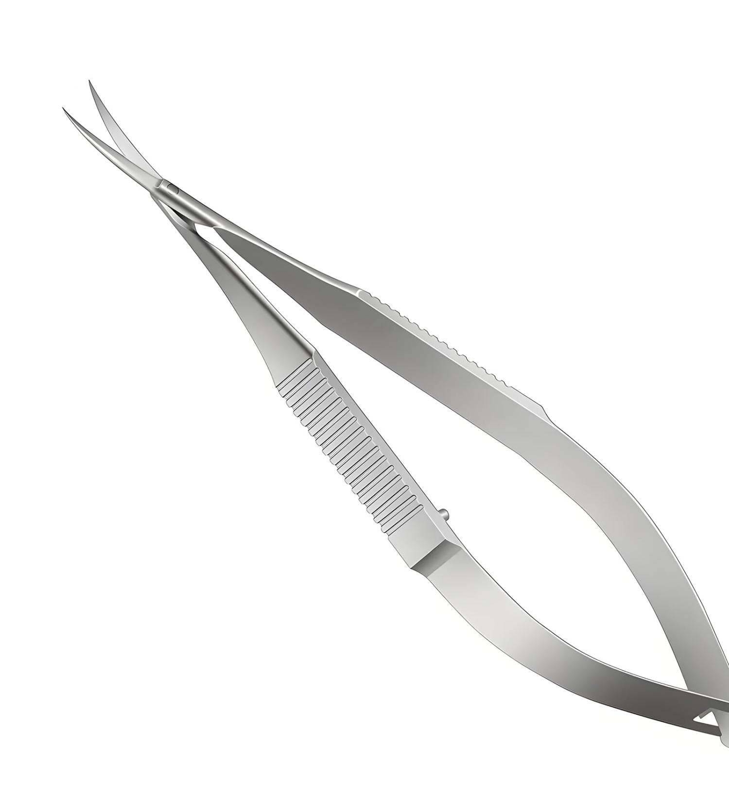 Cuticle Scissors Extra Fine Curved Professional Nail Scissors Stainless Steel Precise Pointed Tip Grooming Kit Facial Hair Stratum Corneum Scissors for Eyebrows Eyelashes Finger Toe Nail Care - Buy Online on GoSupps.com