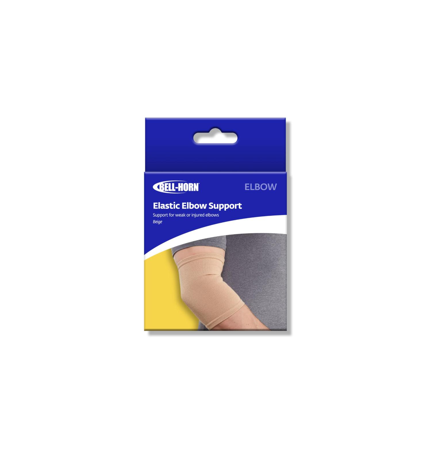 Elastic Elbow Support Beige M Beige Medium