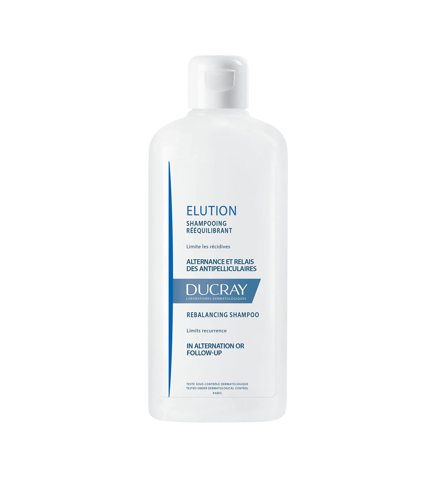 Ducray - Elution Gentle and rebalancing relay shampoo - Mild shampoo -Dry Oily scalp - 400ml - Buy Online on GoSupps.com